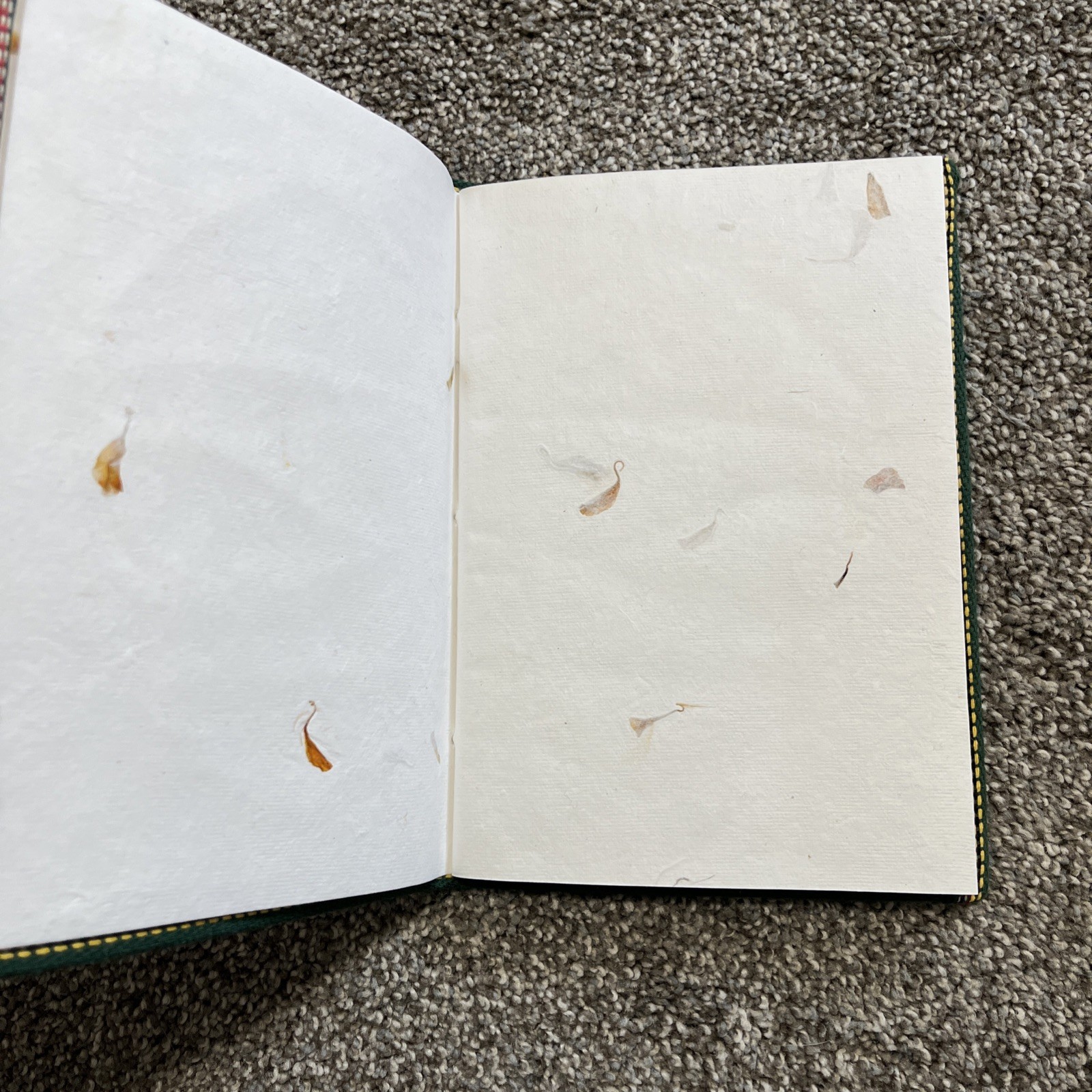 PAISLEY JOURNAL MULTI PURPOSE DIARY/SKETCHBOOK ARTISAN CREATED HANDMADE PAGES