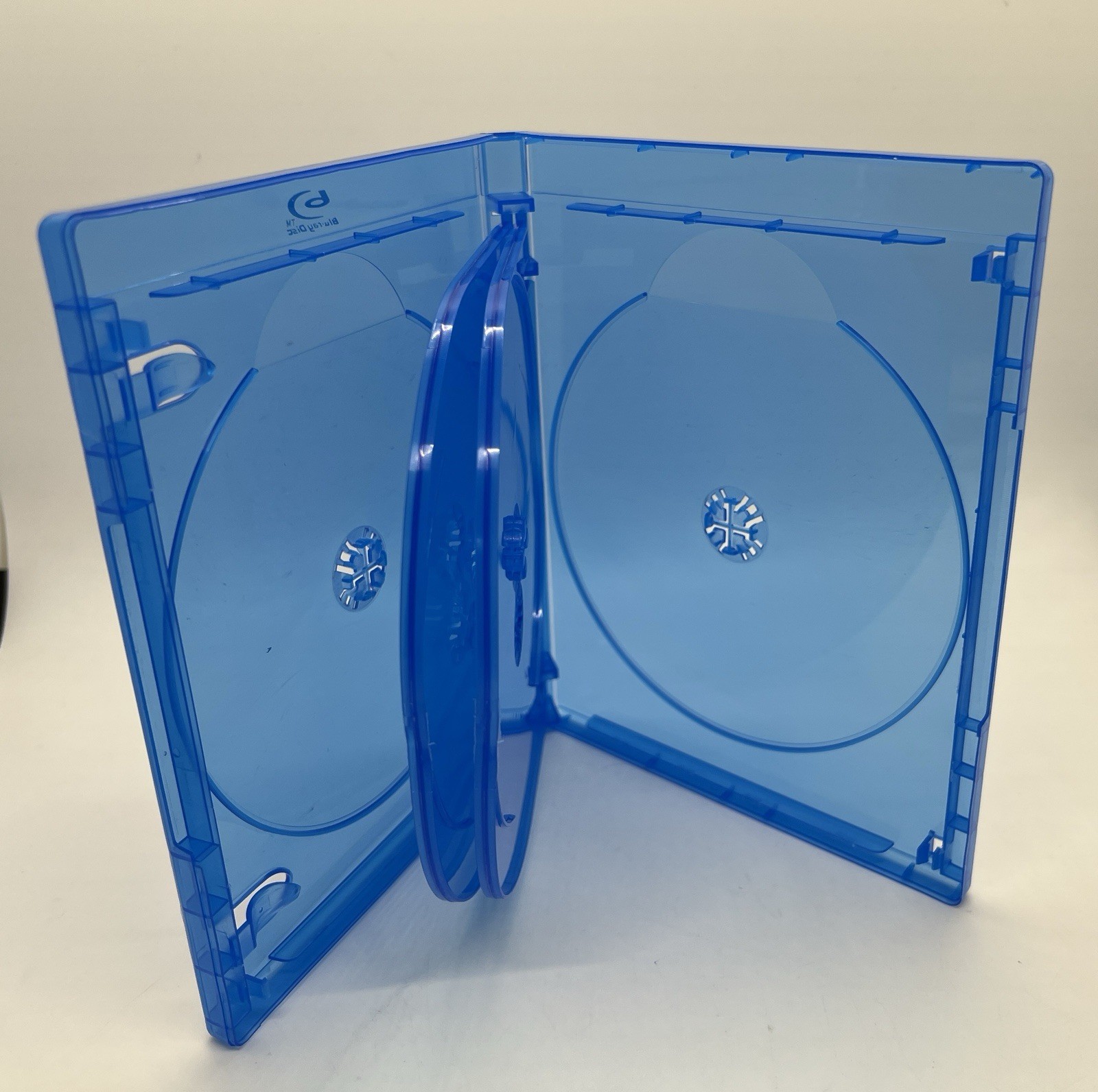 10 PCS NEW 15MM Blu-Ray 6-Disc Case With BluRay Logo, BL1506