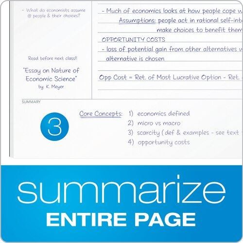 TOP90223 Oxford® FocusNotes™ 1-Subject Notebook, 9″ x 11″, 100 Sheets