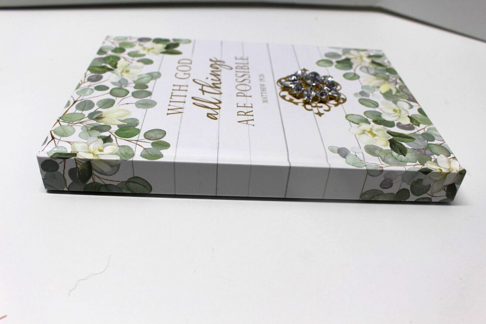 Punch Studio Brooch Journal Gold Foil 256 pages Beautiful Brand New