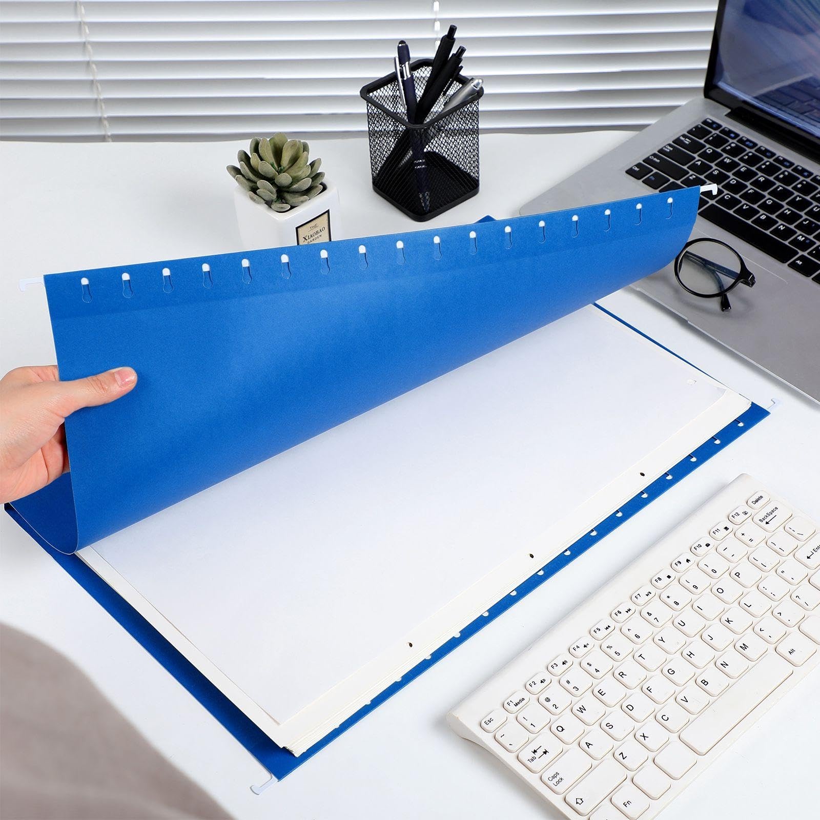 11 x 17 Extra Large Hanging File Folders for Filing Cabinet Organizer Heavy D…