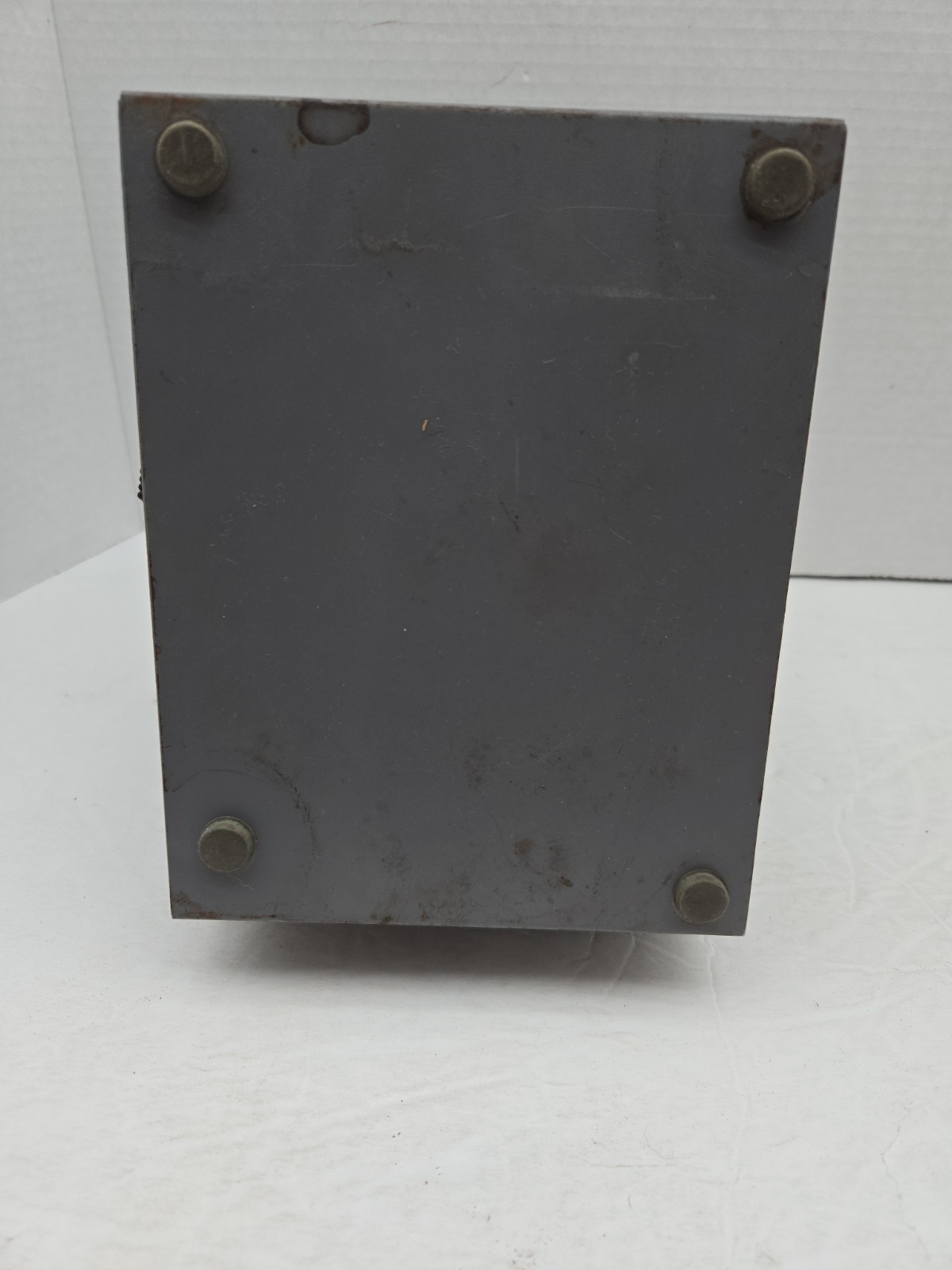 Vintage Rolodex 2254D Black Metal Rotary Flip Card File Made In USA 50s 60s