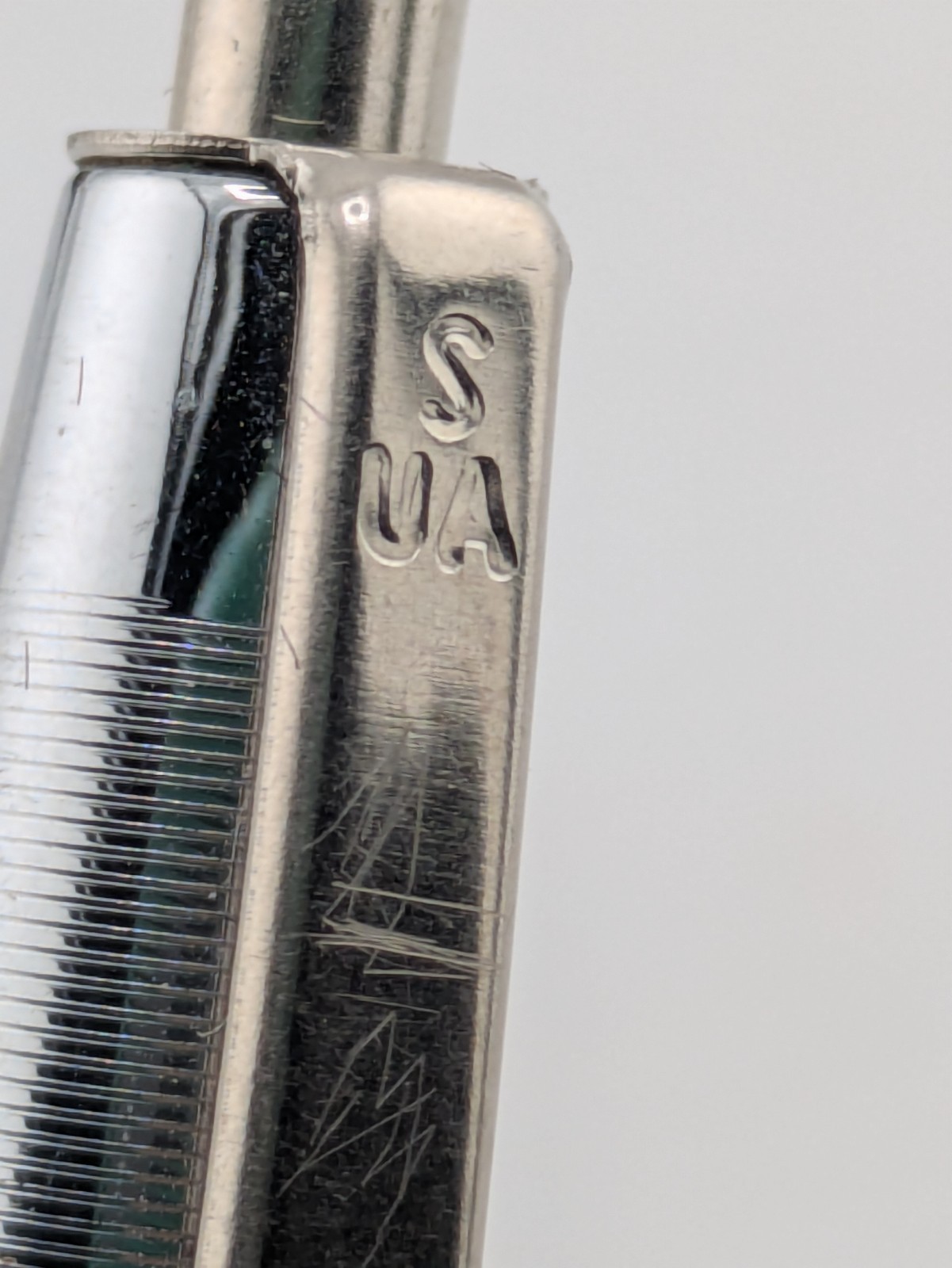 Rare Maker’s Mark Sterling Silver Ballpoint Pen SUA Hallmark Collectible Bourbon