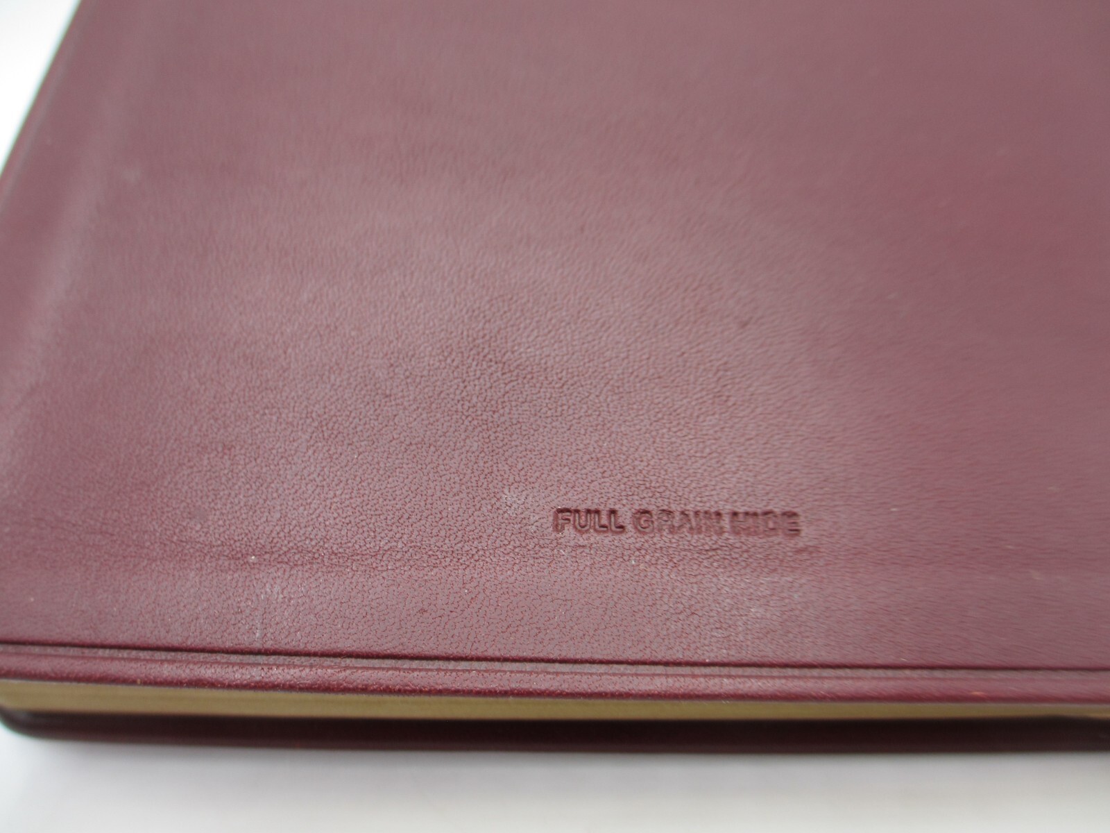 Journal 7″ Leather Soft Cover 224 Lined Pages Graphic Image List$70 Burgundy