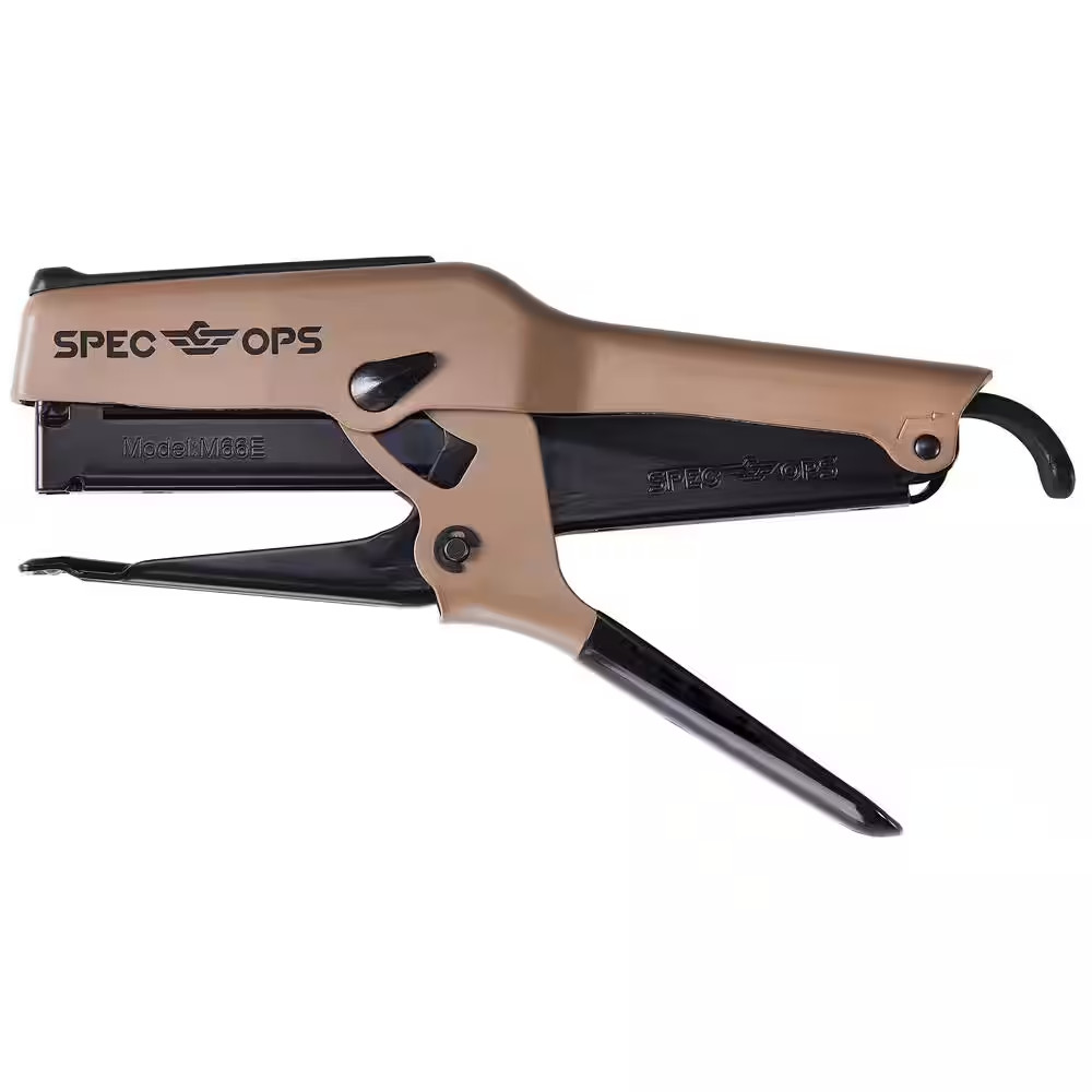 Elite Duty Packaging Plier Stapler, 7/16 In. Crown, 1/4 In.-3/8 In. Leg Length S