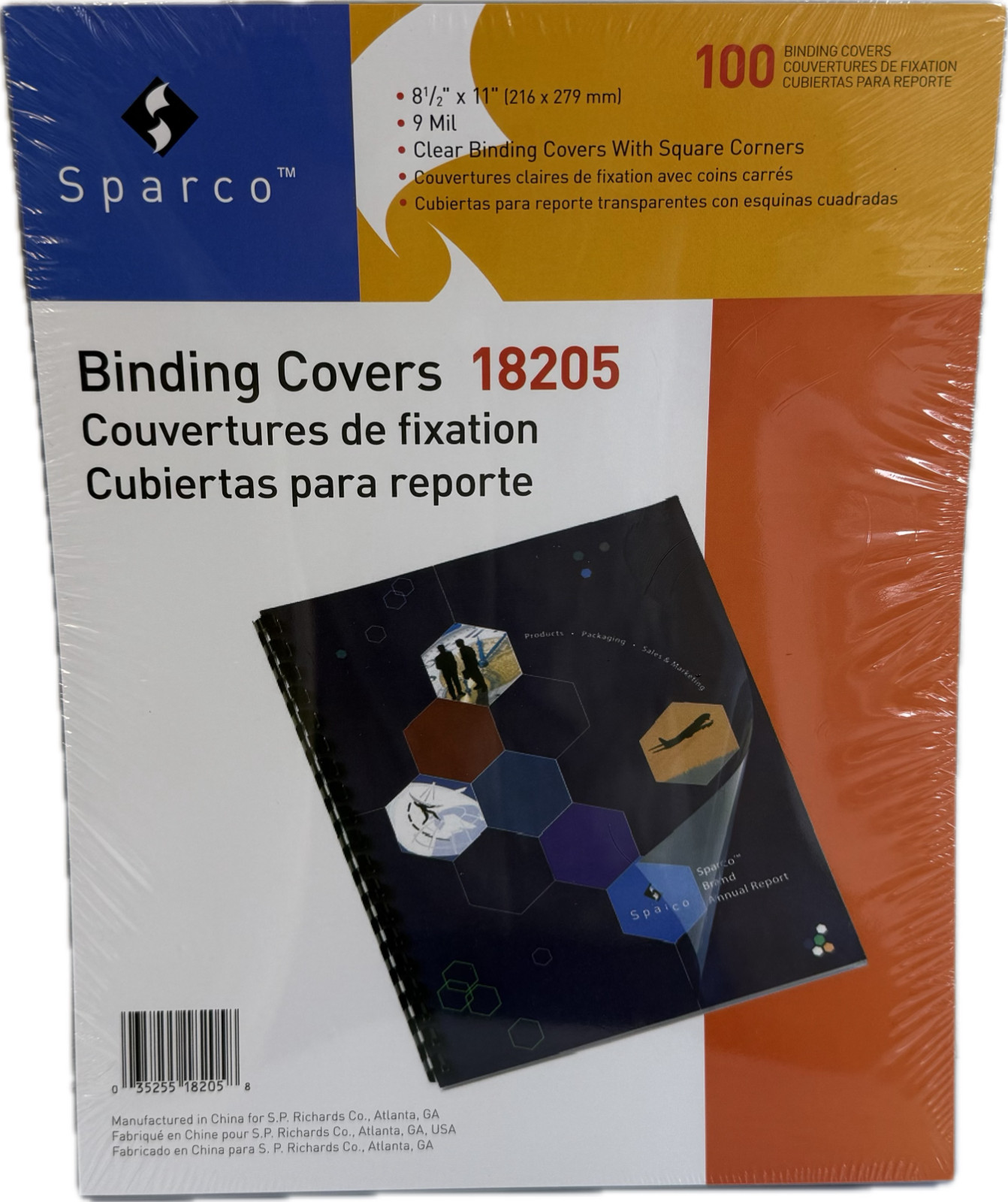 Sparco 100 Binding Covers 18205 8 1/2″ x 11″ (New/Unused)