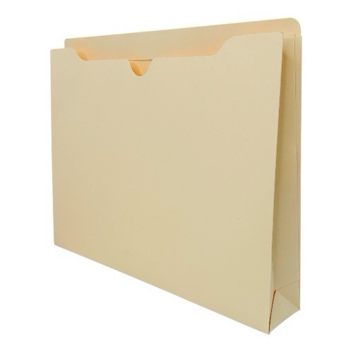 50 Count Pendaflex Reinforced Letter Size File Jackets Manila 2″ Expansion