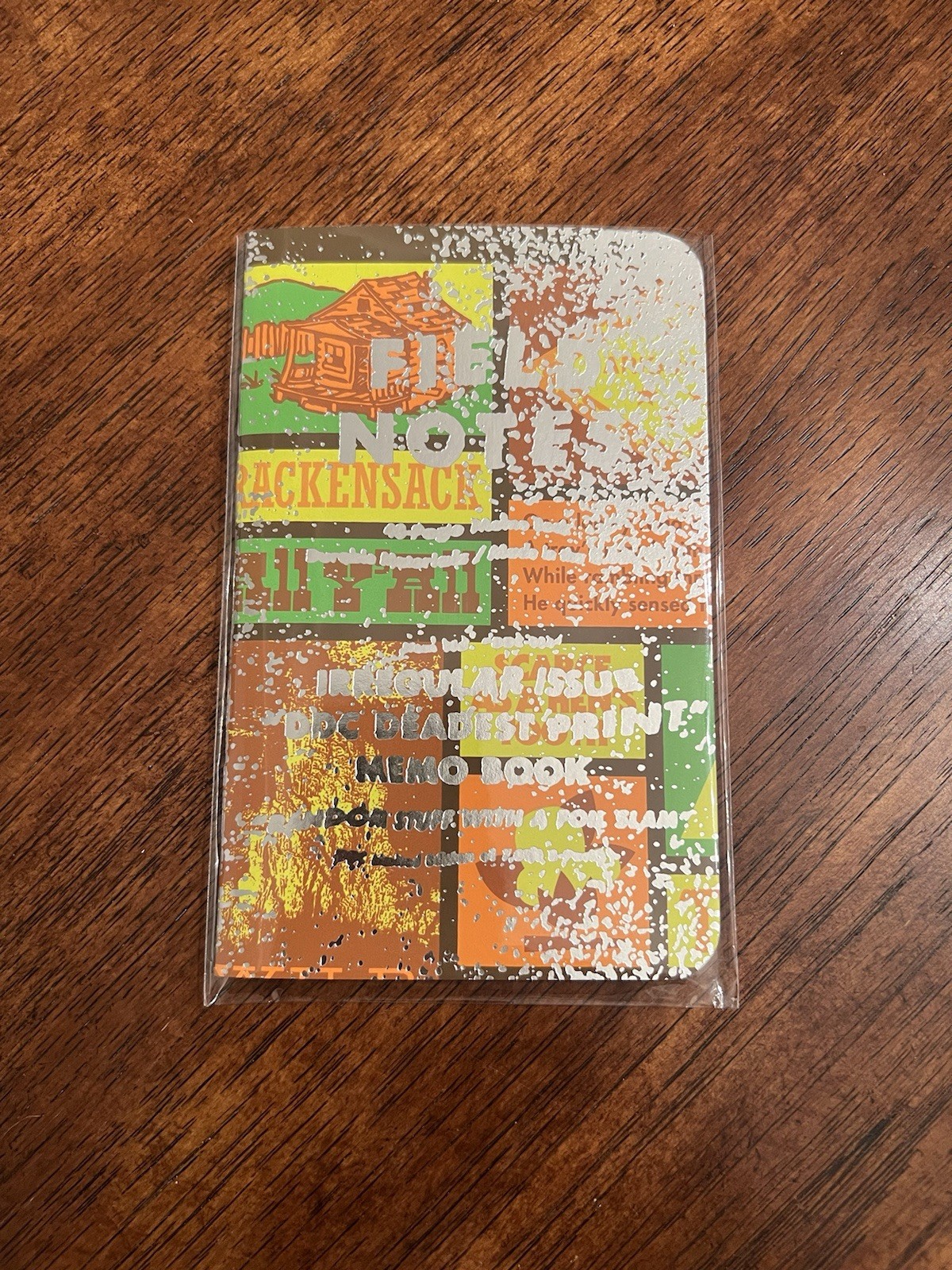 Field Notes Single Notebook DDC Deadest Print