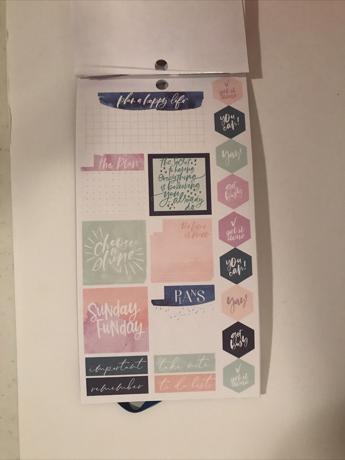Happy Planner YEAR TO SHINE Theme 26 of 30 pages see description FREE Shipping!