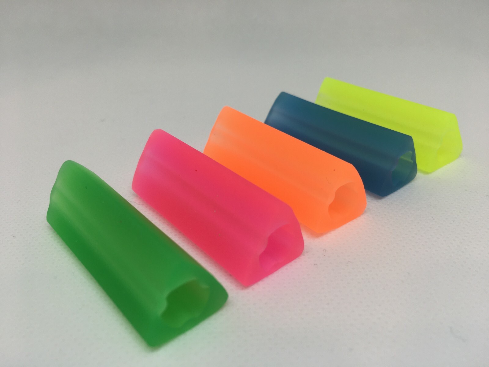 Pencil Grips (25 pk) Triangle Style, Multi-Colors – Fits Pencils/Pens & Crayons