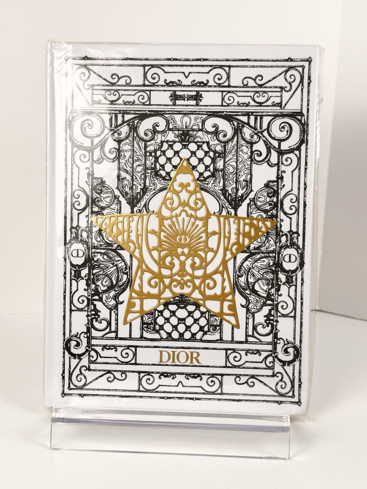 Christian Dior Novelty Notebook Blue Gold Limited Coffee Table Book NEW GWP