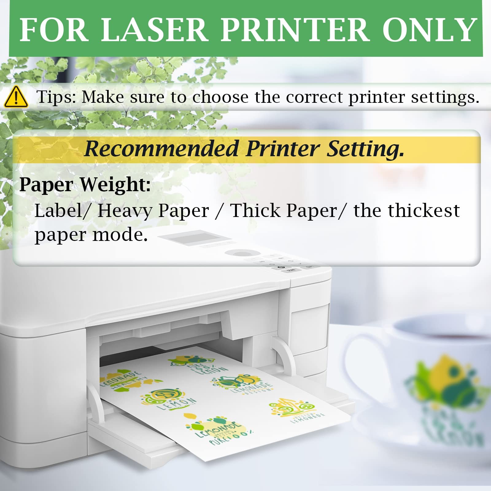 Koala Waterslide Decal Paper for Laser Printer – Clear Transparent – 10