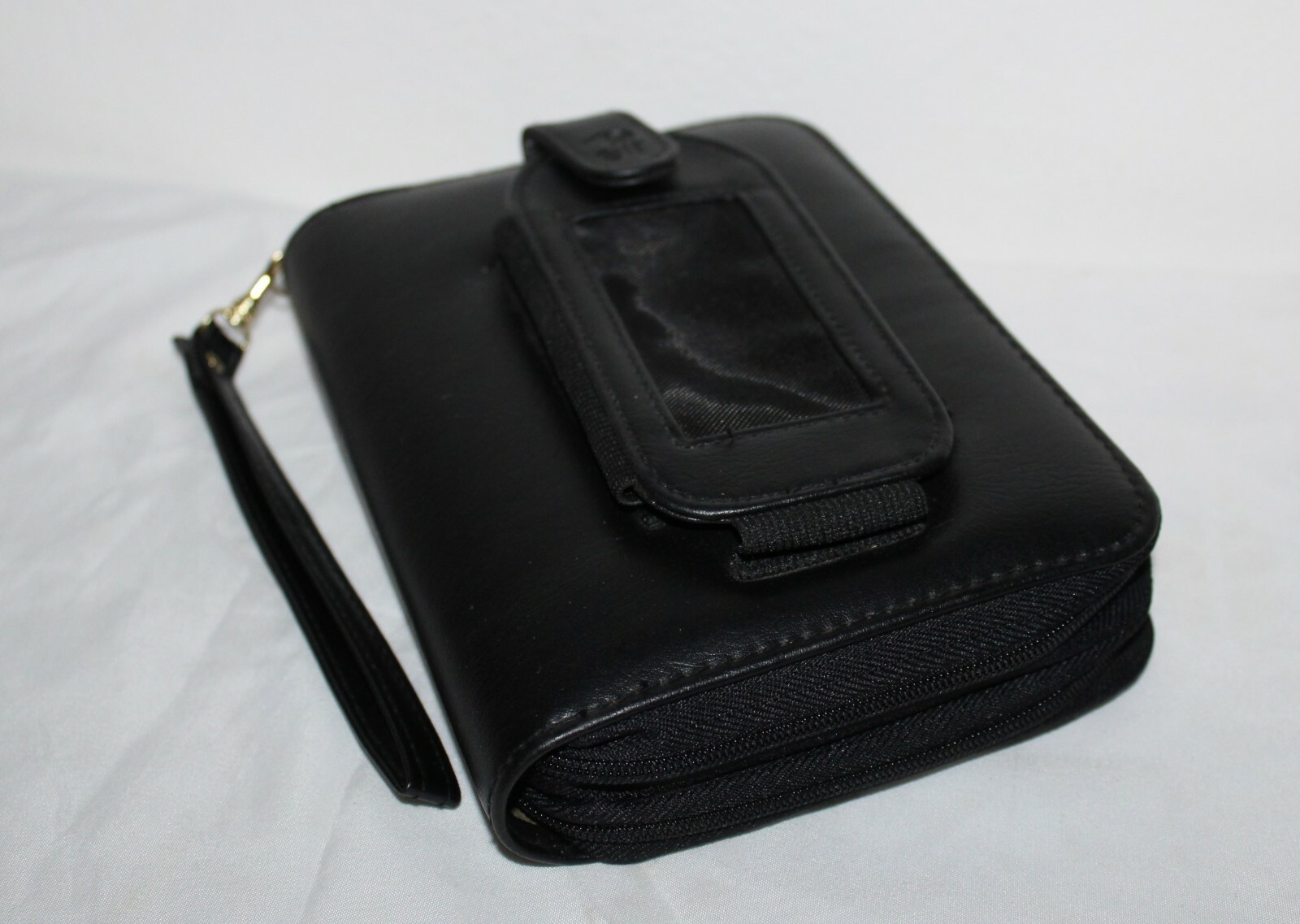 2004 UTX 502 PA PERSONAL Organizer Black Leather with wallet clutch