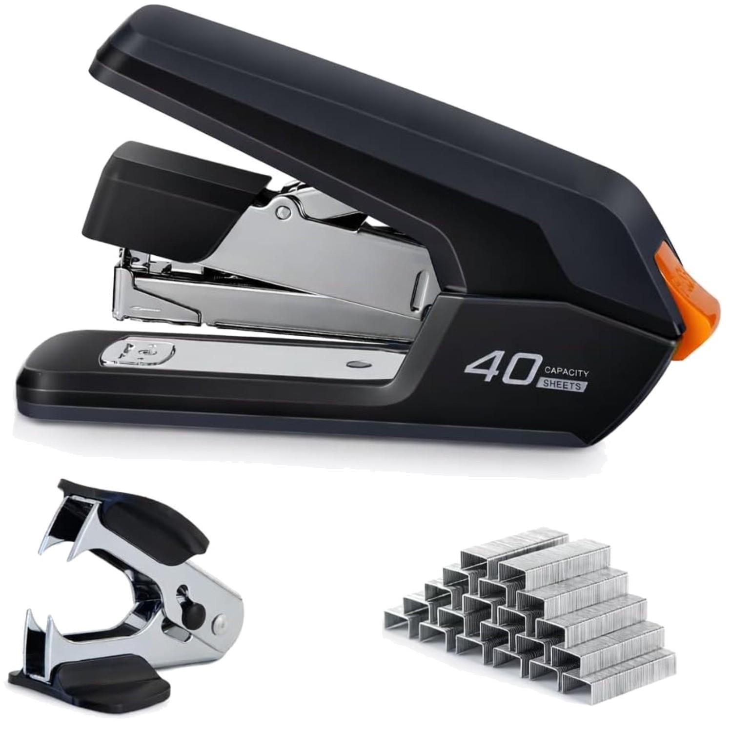 Effortless Desktop Stapler with 1500 Staples
