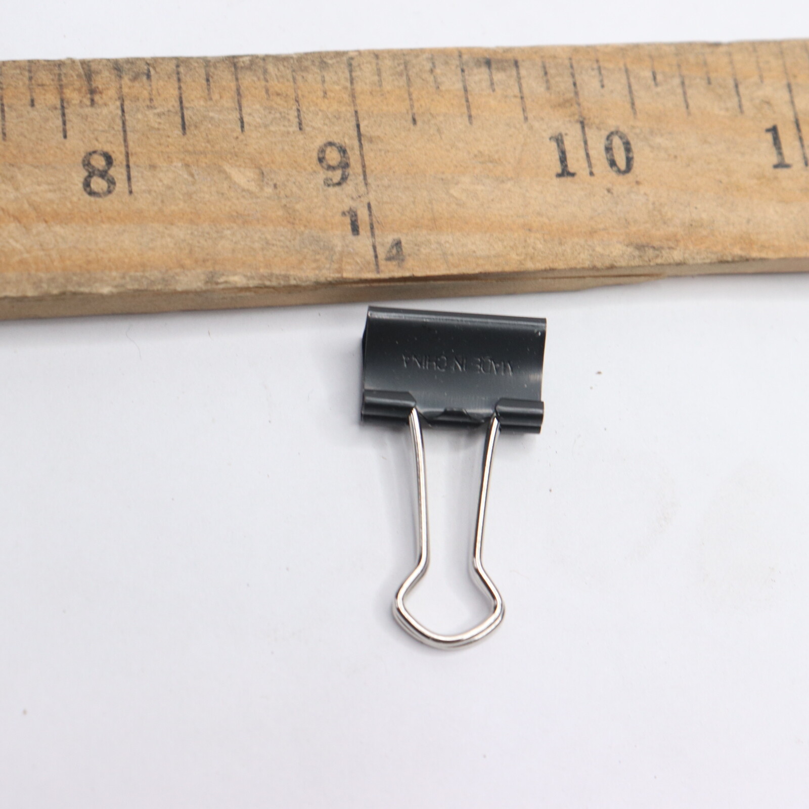 (12-Pk) School Smart Binder Clip Set Tempered Steel/Nickel Wire 3/4″ 032397
