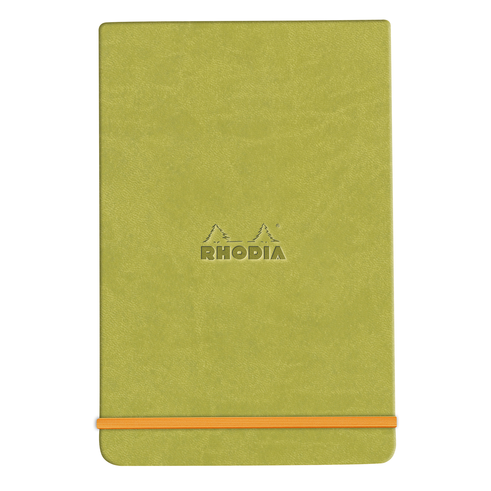 Rhodia Rhodiarama Webnotepad in Anise – 3.5 in x 5.5 – NEW
