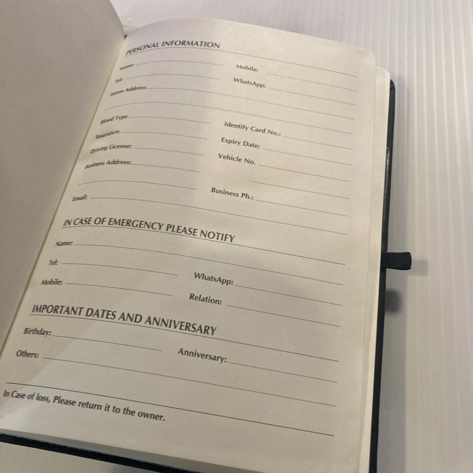 5 Pk Book Journal – Unused Lined Pages