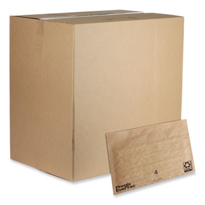 Pregis 4083815 Evertec Padded Mailer #4 Kraft 14×9 Brown