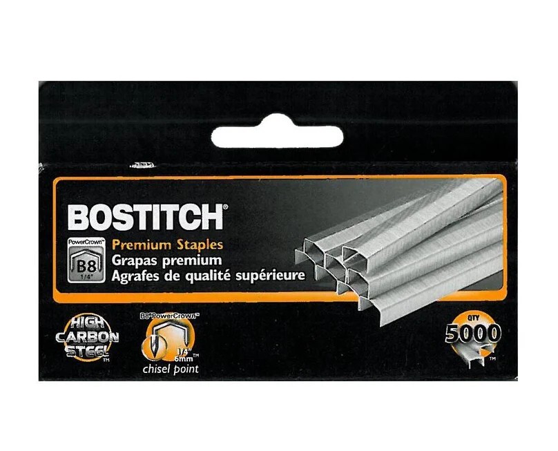 Stanley Bostitch B8 PowerCrown Premium Staples (STCRP21151/4) – MULTIPACKS