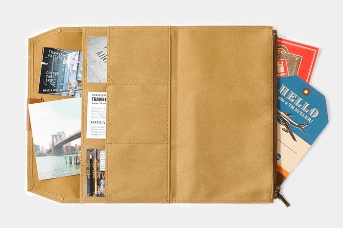 TRAVELER’S Notebook Cotton Zipper Case TRAVELER’S Notebook size