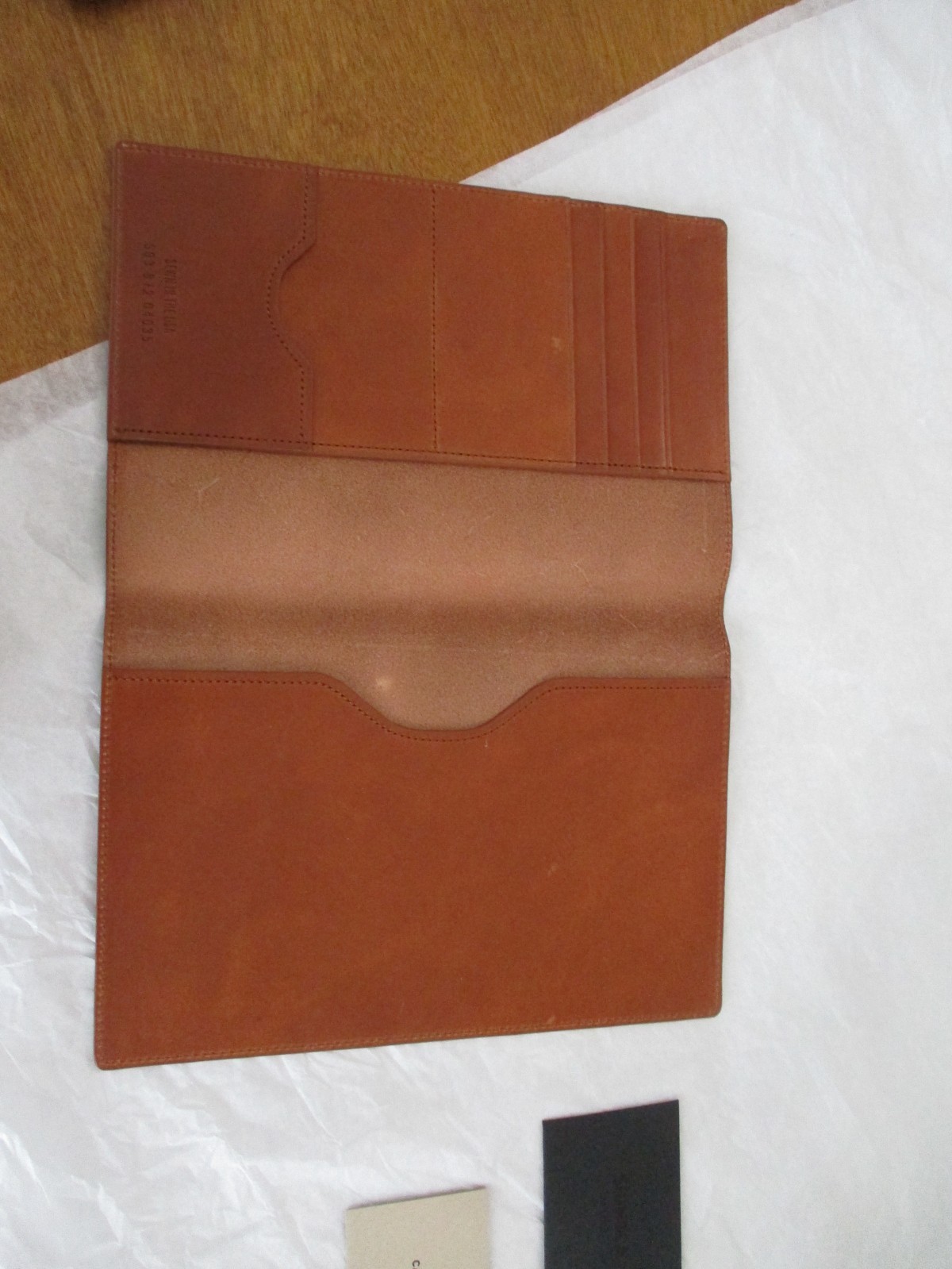 Shinola Journal Cover genuine Leather smooth tan USA notebook 5.75×8.75″