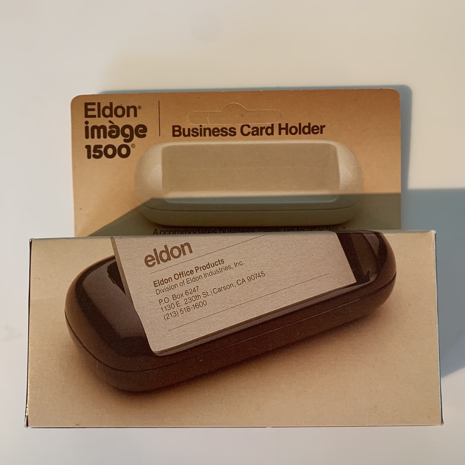 NEW Vintage 80’s Eldon Office Desk Set 3 Pcs image 1500 /SMOKE Retro MCM / NIB