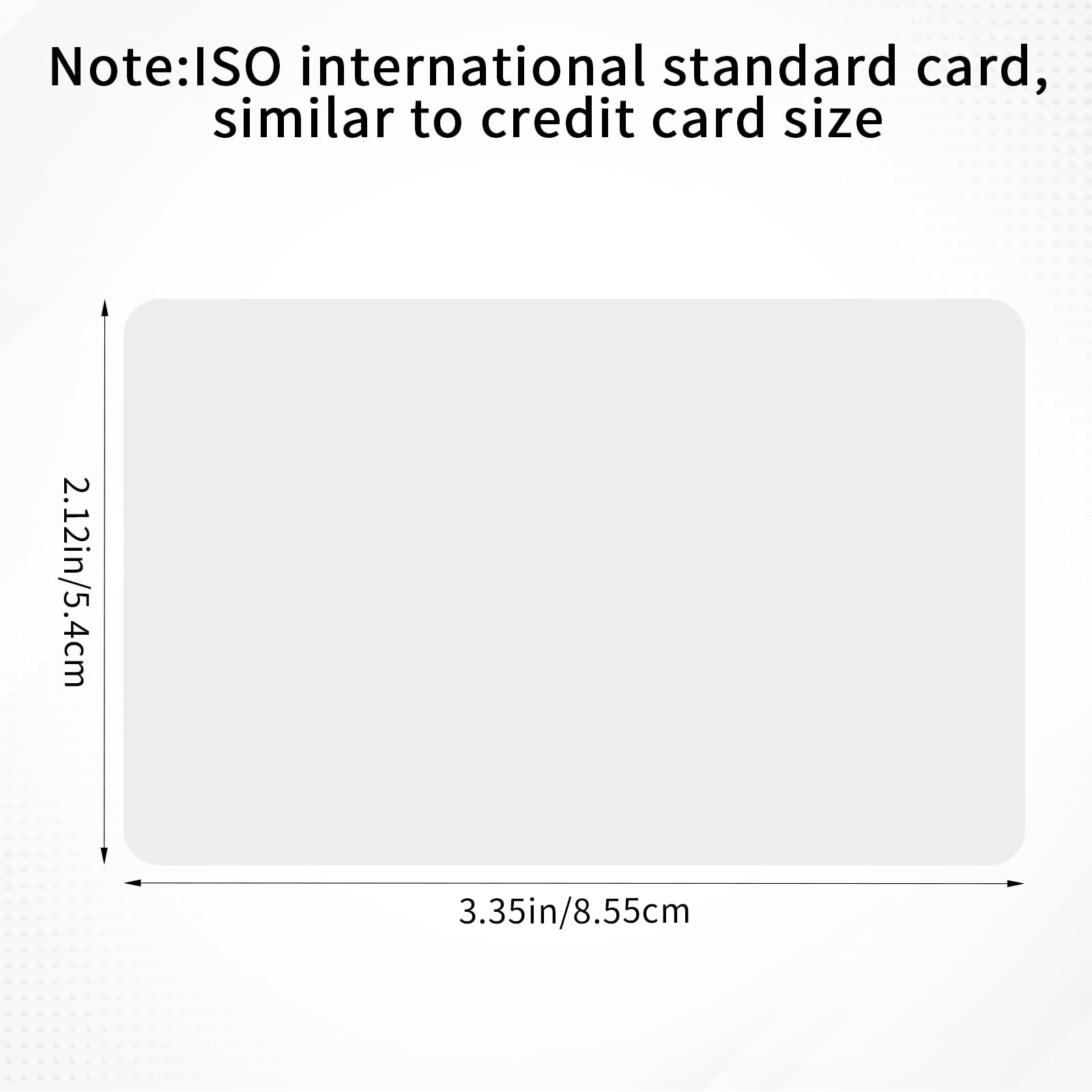 500 PCS CR80 30 Mil Graphic Quality PVC Cards Premium Blank Photo ID Badge