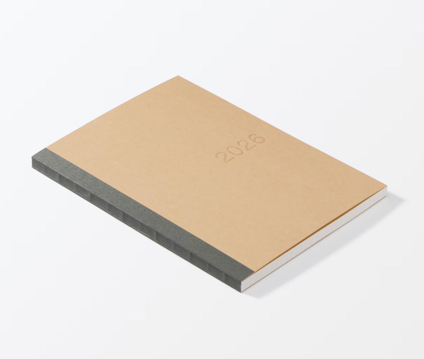 NEW MUJI 2026 Monthly/Weekly Planner – A5 size, Kraft brown w/ FREE MUJI PEN