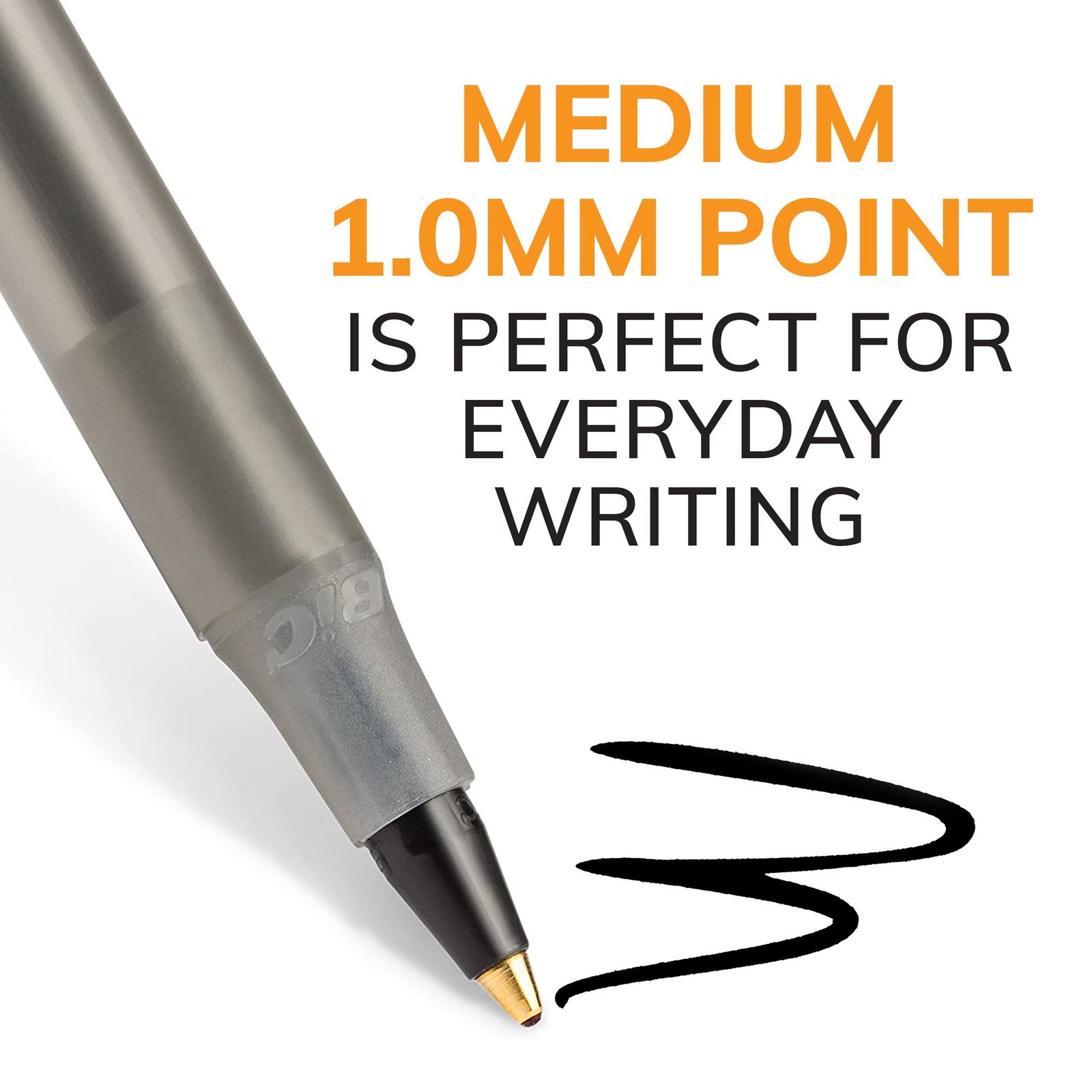 BIC Round Stic Xtra Life Ballpoint Pen Ultra Long Lasting and Consistent Ink