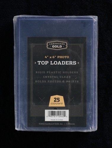 250 4×6 Ultra CBG Premium Pro Hard Rigid Toploaders Photo Topload Holders – New