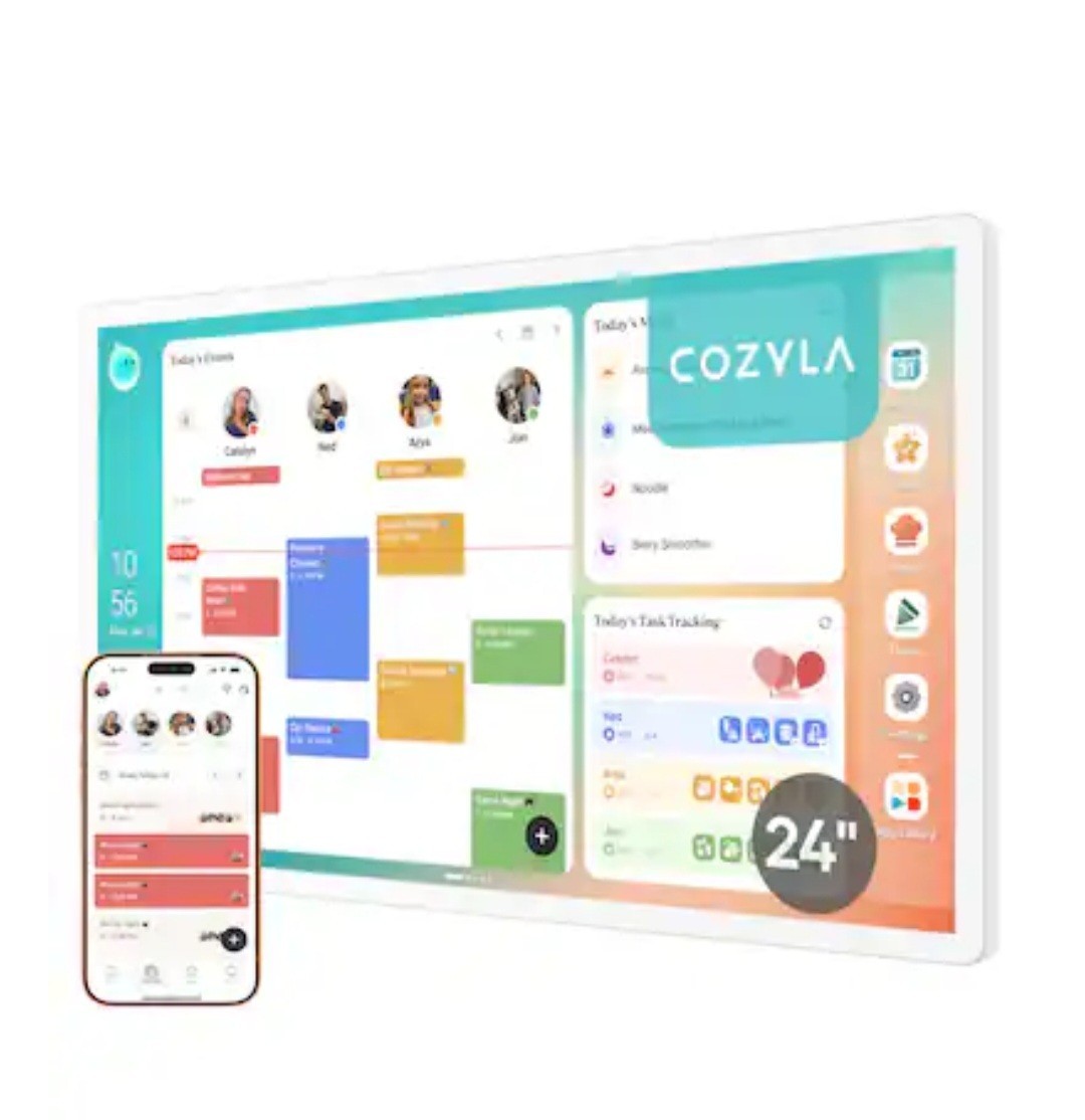 Cozyla Calendar+ Go – 15.6” Smart Family Calendar Display – Works Great