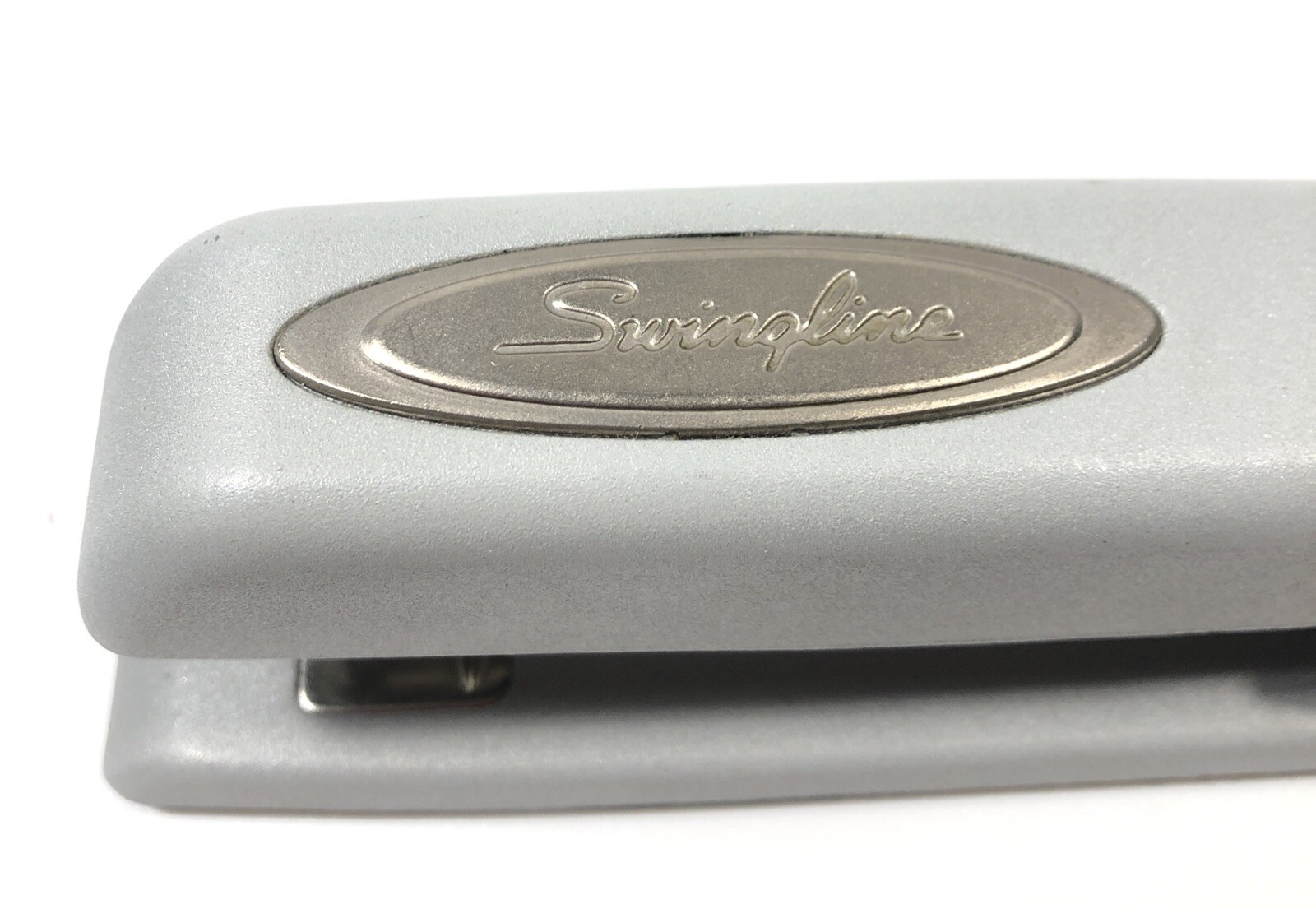 Vintage Heavy Metal Swing line Stapler #747 Gray GUC