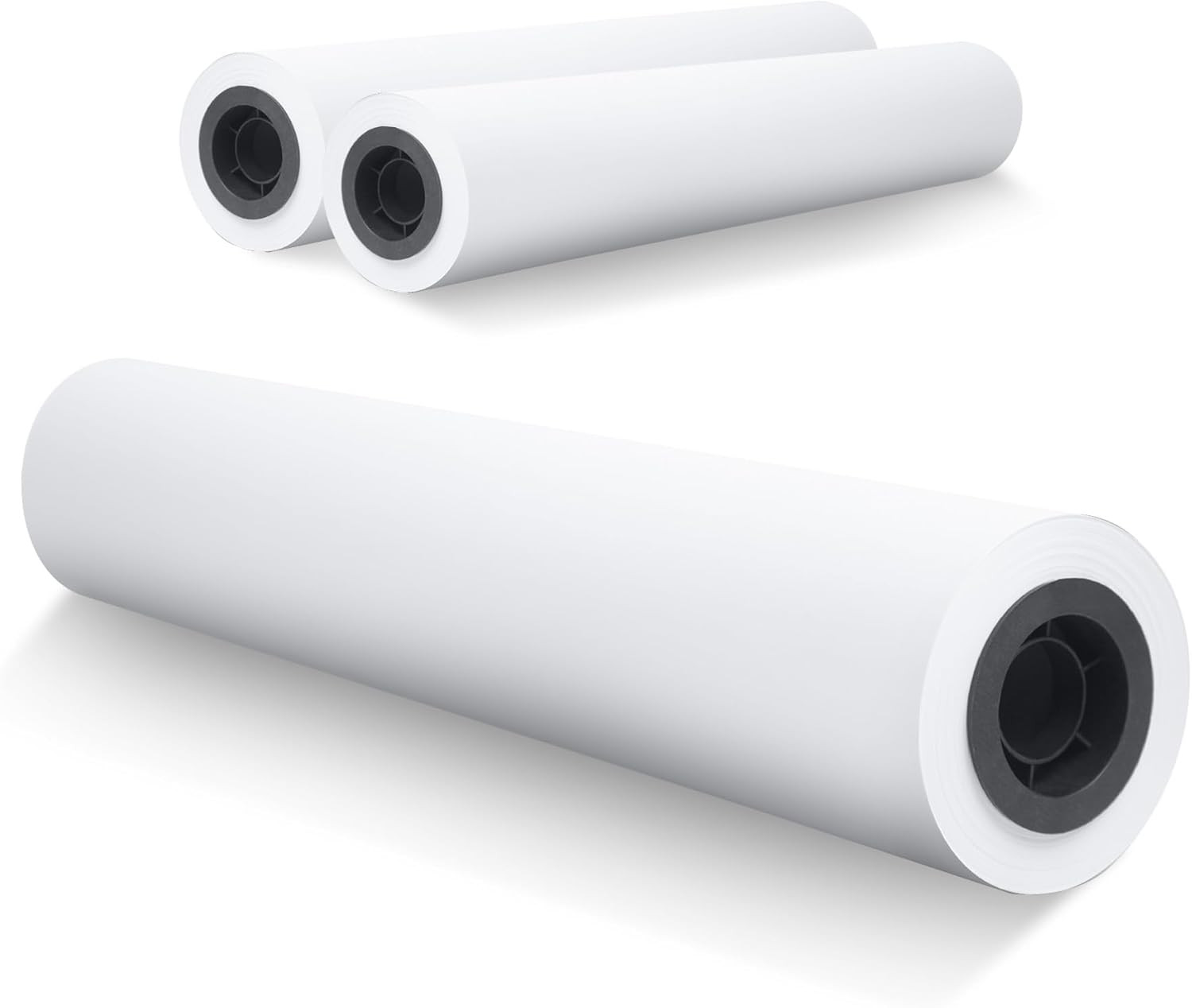 Wide Format Paper, 24″ X 150 Ft, 10Kg/4 Roll, 2″ Core, CAD Bond Rolls, 95 Bright
