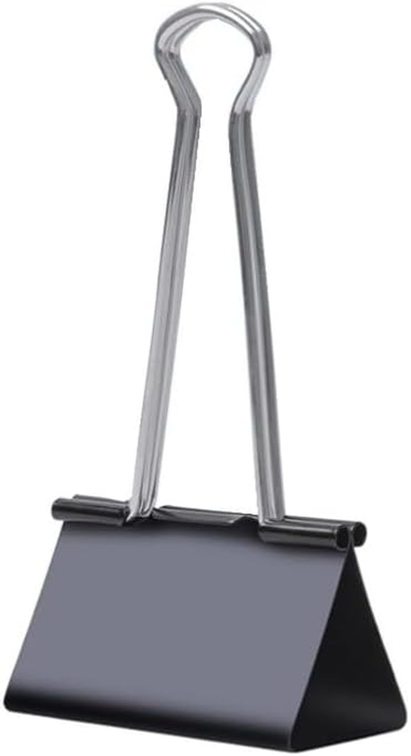 Extra Large Binder Clips 3 Inch Super Big Binder Clips 6 Pack Big Metal Paper Cl