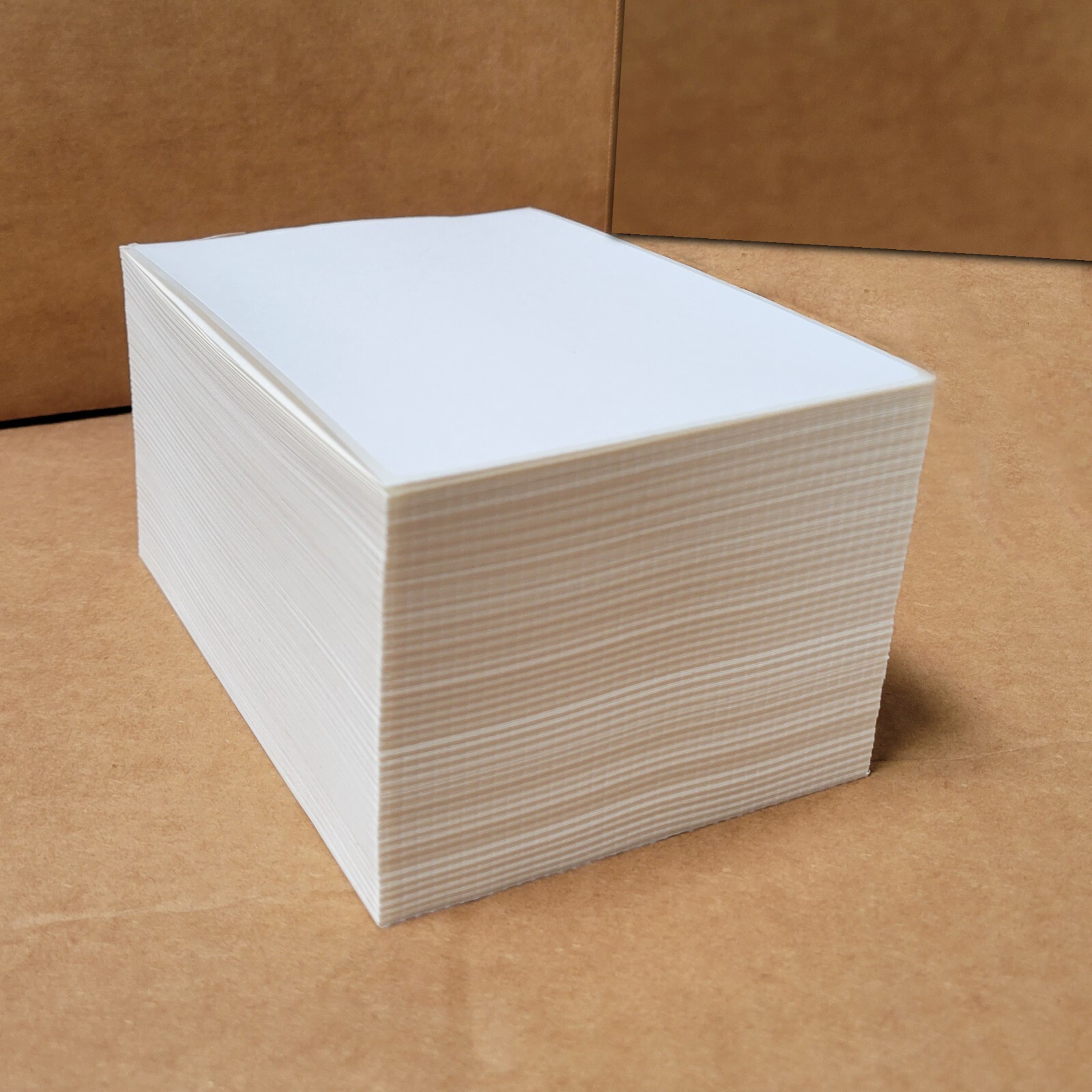 500 4×6 Fanfold Direct Thermal Shipping Labels for Zebra and Rollo Printers