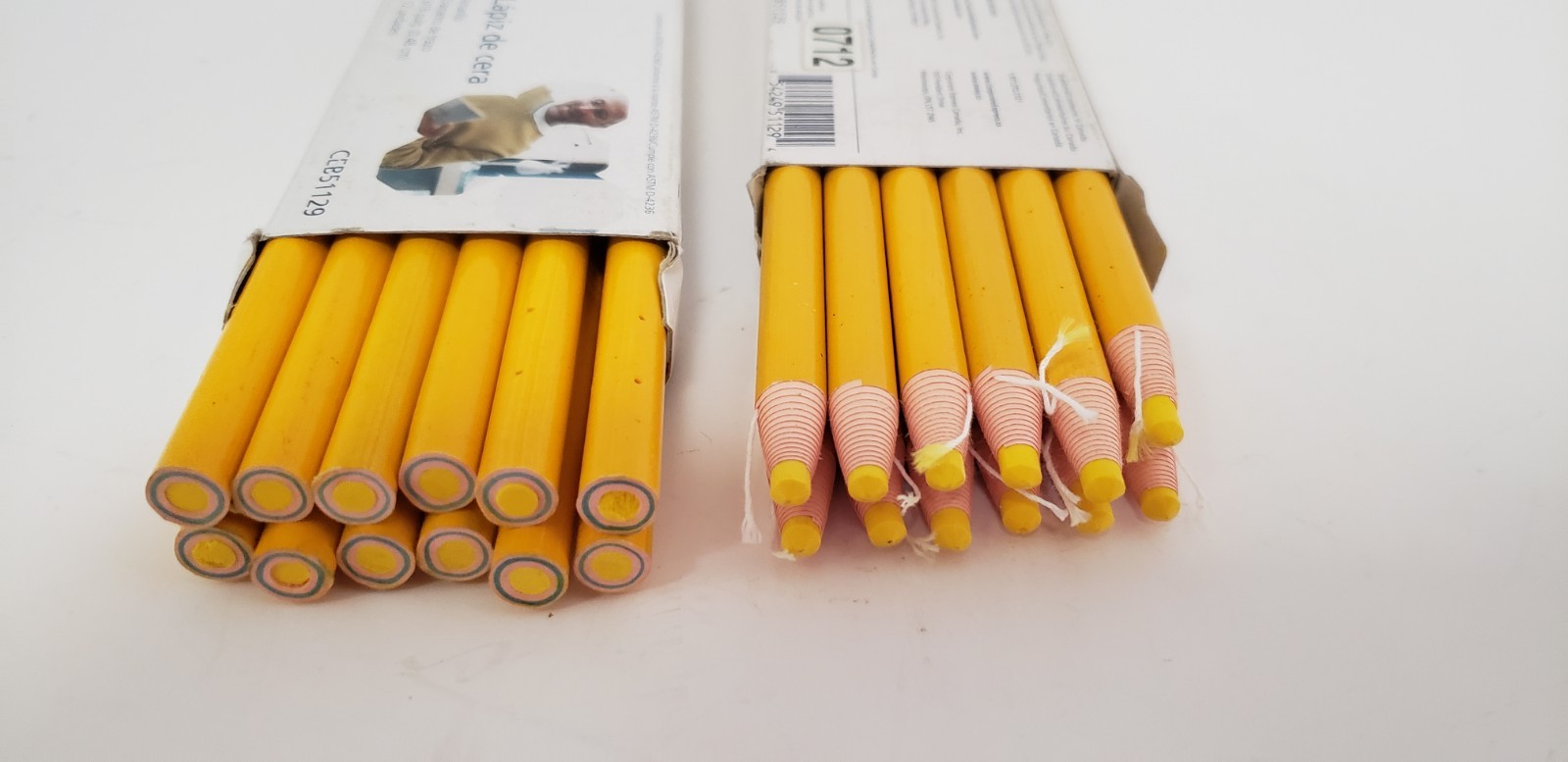 CORPORATE EXPRESS CHINA MARKER GREASE PENCIL/WAX MARKER, YELLOW (LOT OF 2) NIB