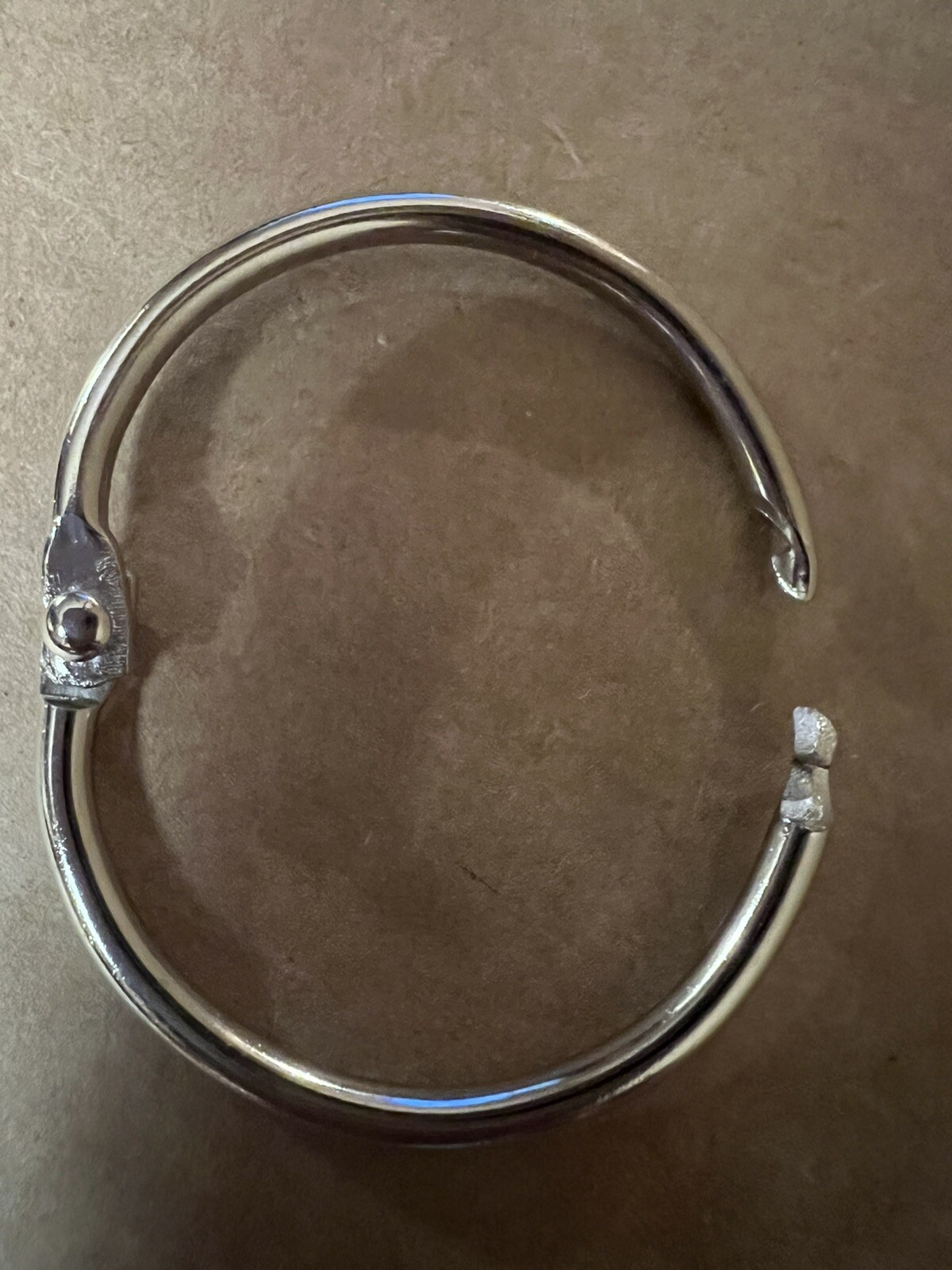 Loose Leaf Binder Rings, Nickel Plated Steel Binder Rings 1.5 Inch NEW 133 Total