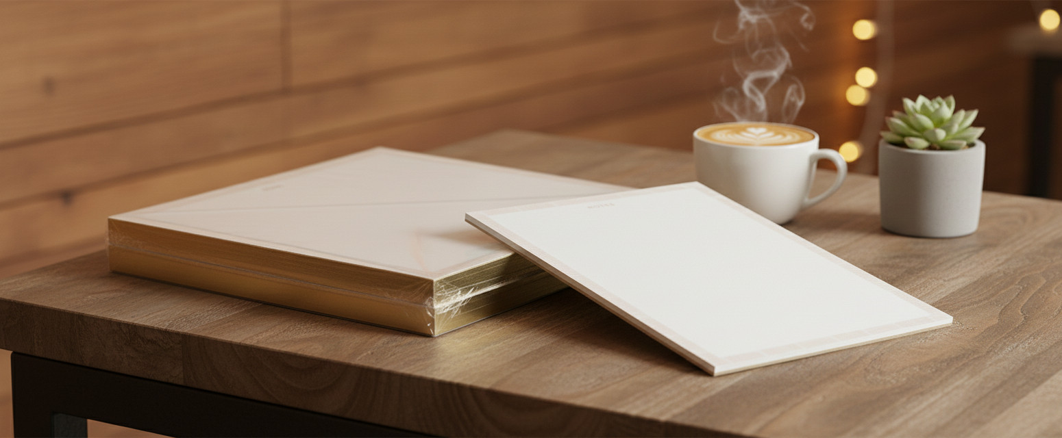 Jumbo Gum Top Desktop Pad with Designer Printed Edge 10″x8″ – Threshold 6 packs