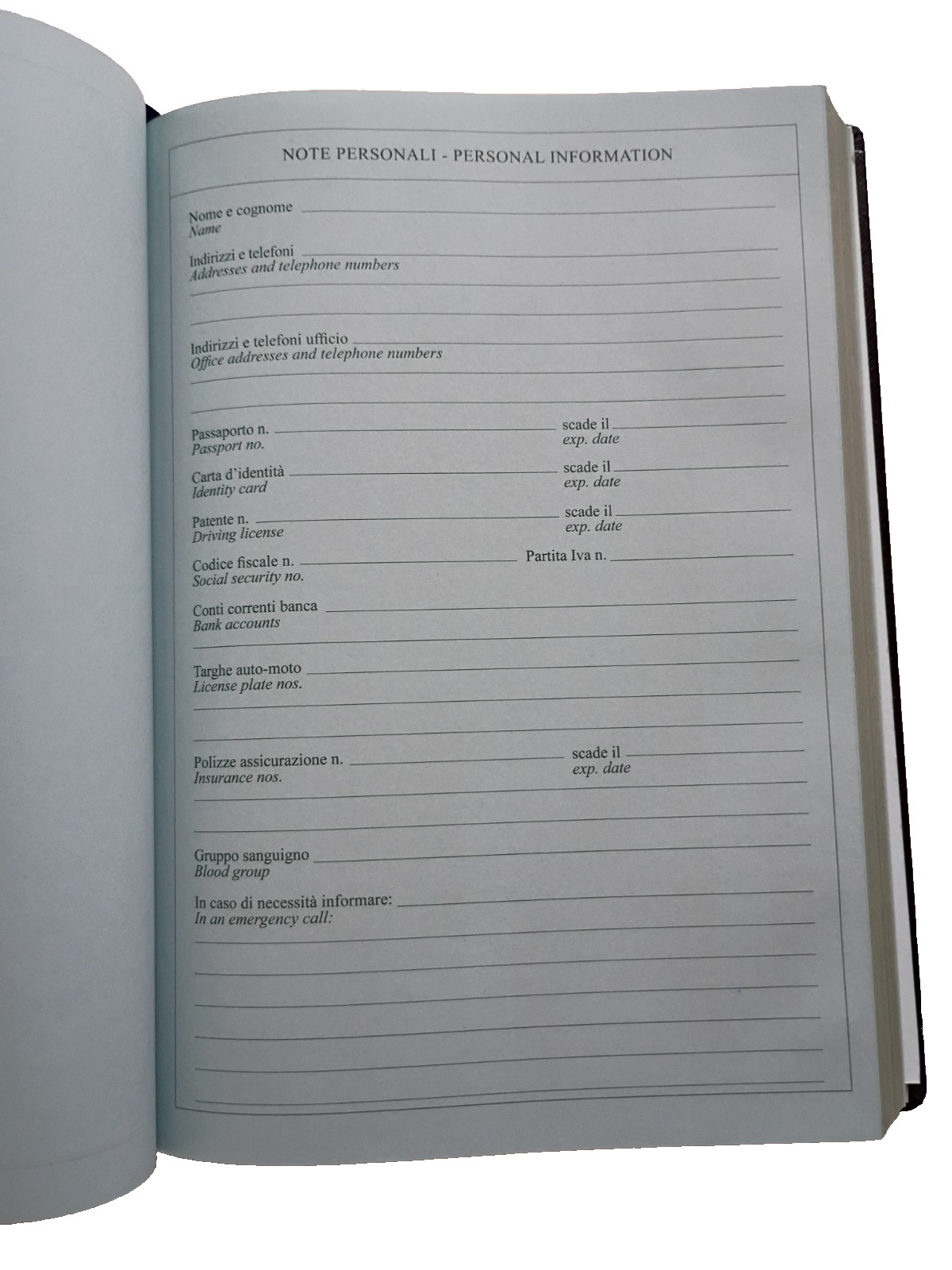 AUTHENTIC PRADA CALENDAR PLANNER BOOK YEAR 2024 NEW