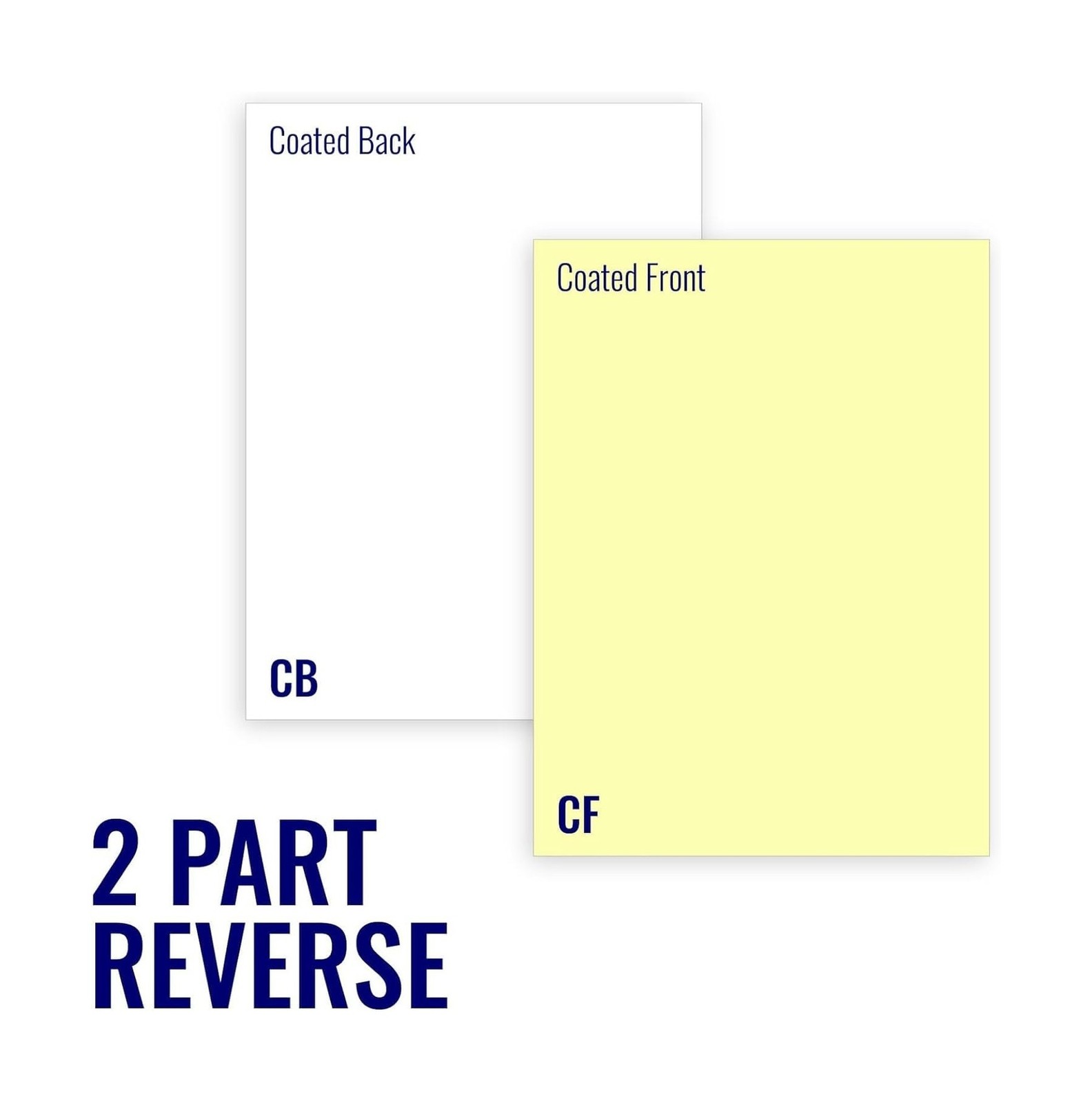 Alliance Excel One Carbonless 230949 2-Part Reverse Paper (Canary/White), 8.5…