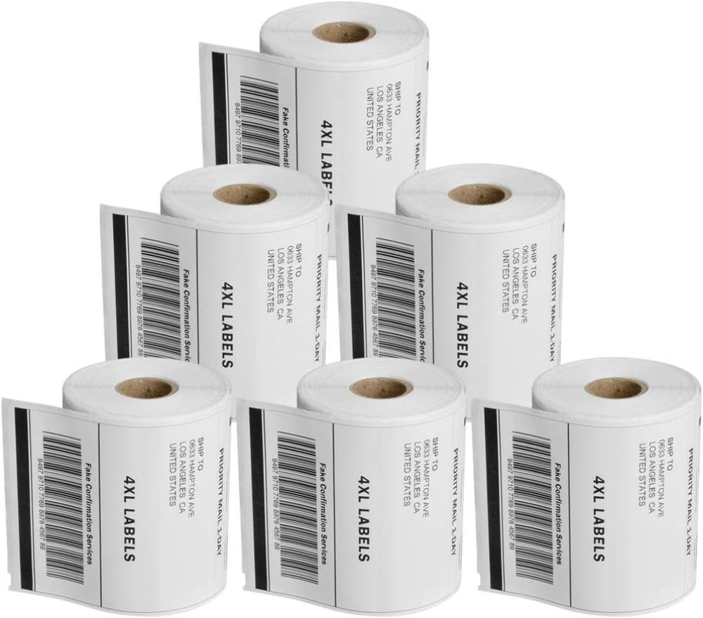For DYMO 4XL Direct Thermal Shipping Labels 4″x6″ Rolls – 220 per roll – 1744907