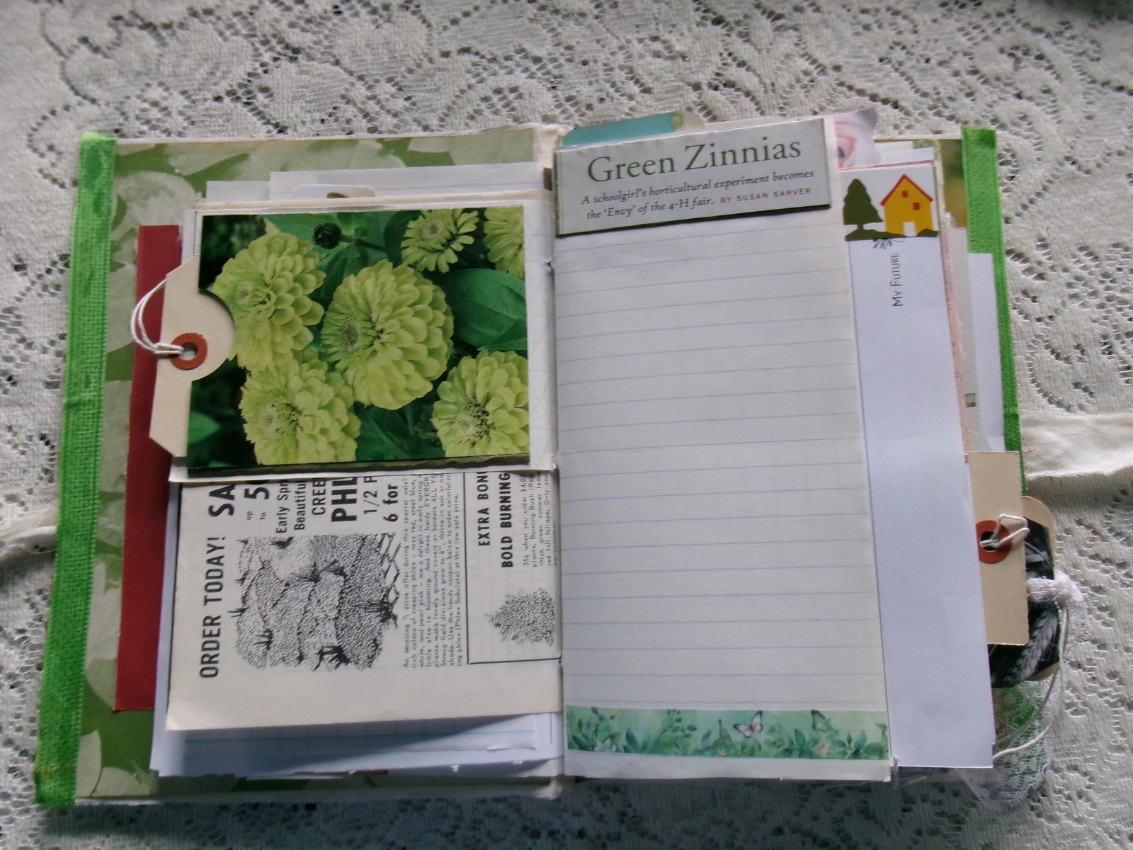 JUNK JOURNAL SIZE 7″ X 10″ APPROX. 120 PAGES
