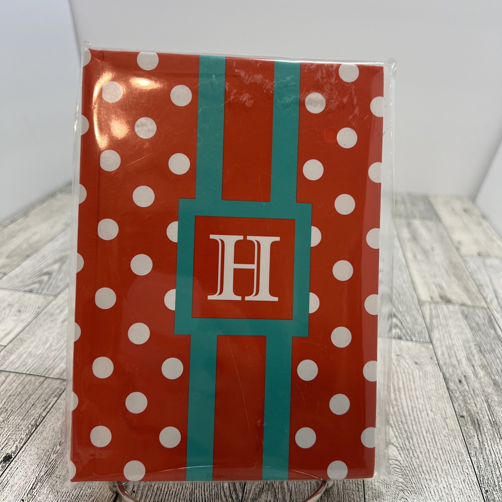 Letter H Notebook: Initial Monogram Letter H Journal 80 pages