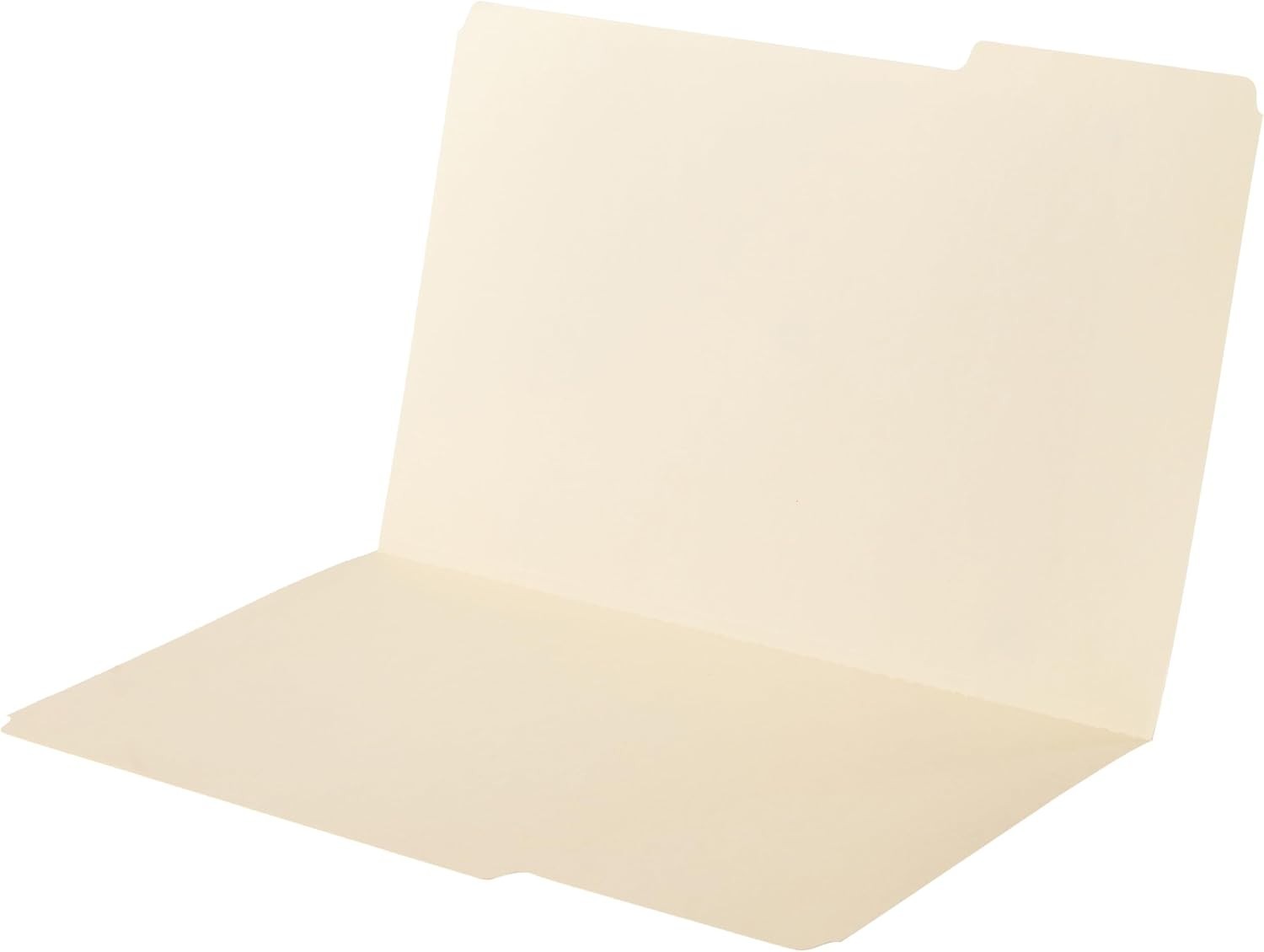 Amazon Basics File Folders 1/3 Cut Tab Letter Size Manila 100 Pack, Legal 8.5×14