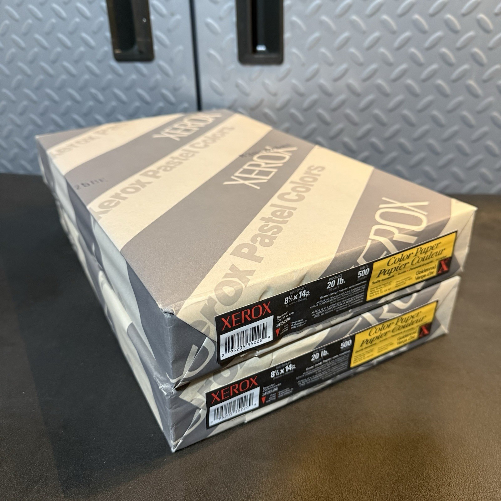 Xerox Color 20 lb 1000 sheets printer paper Goldenrod – 2 Packs – (8.5” x 14”)