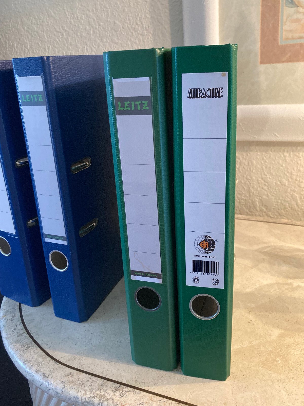 Leitz Binder 50mm A4 Spine 180 Degree Plastic Lever Arch File – red