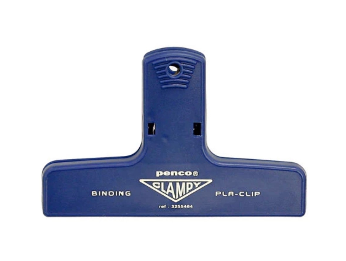 Hightide Penco Clampy Plastic Clip Navy Blue Stationery Office Japan NEW
