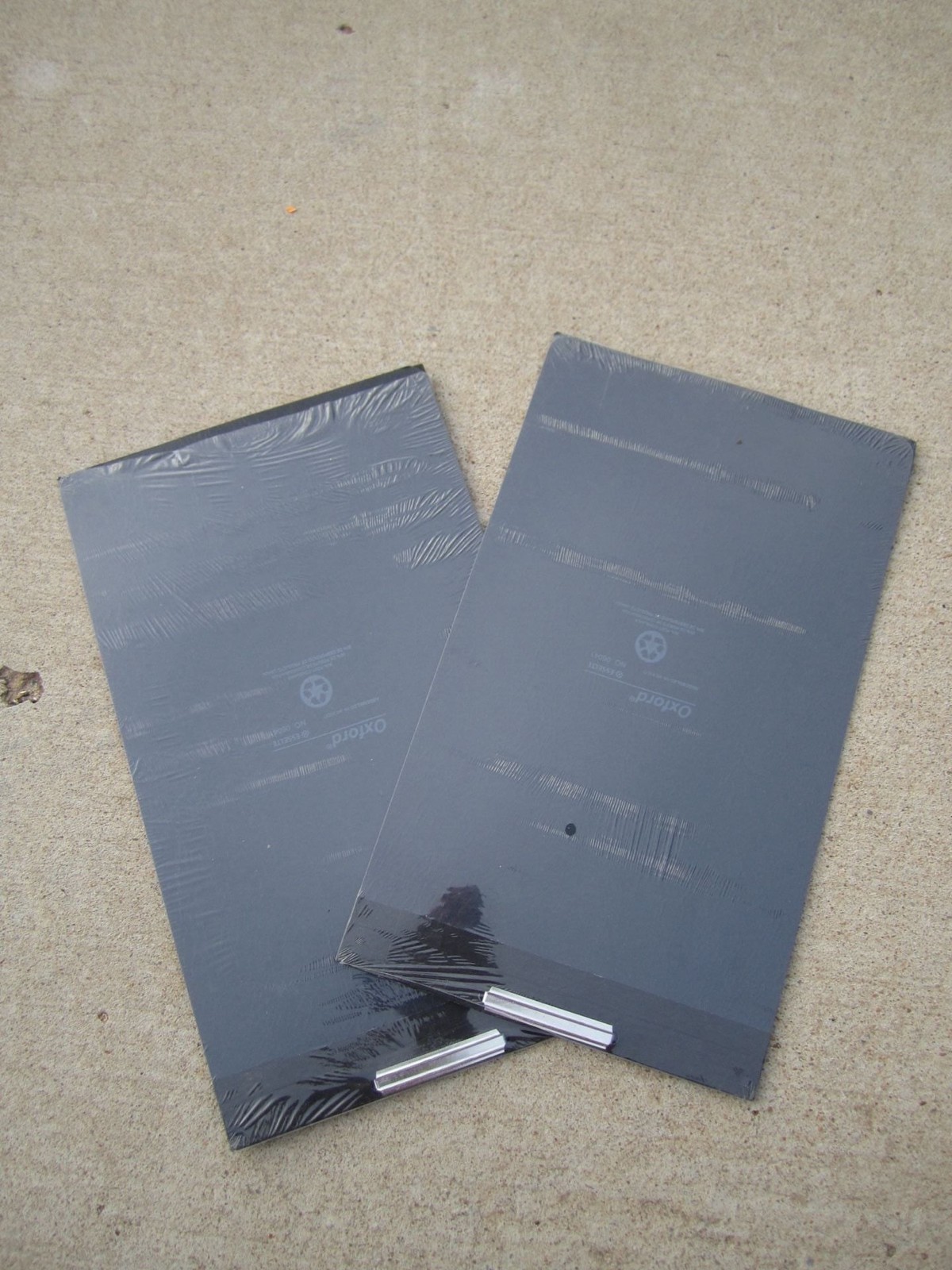 Oxford PressGuard Legal Size Report Binders 2 Pack Black 06041
