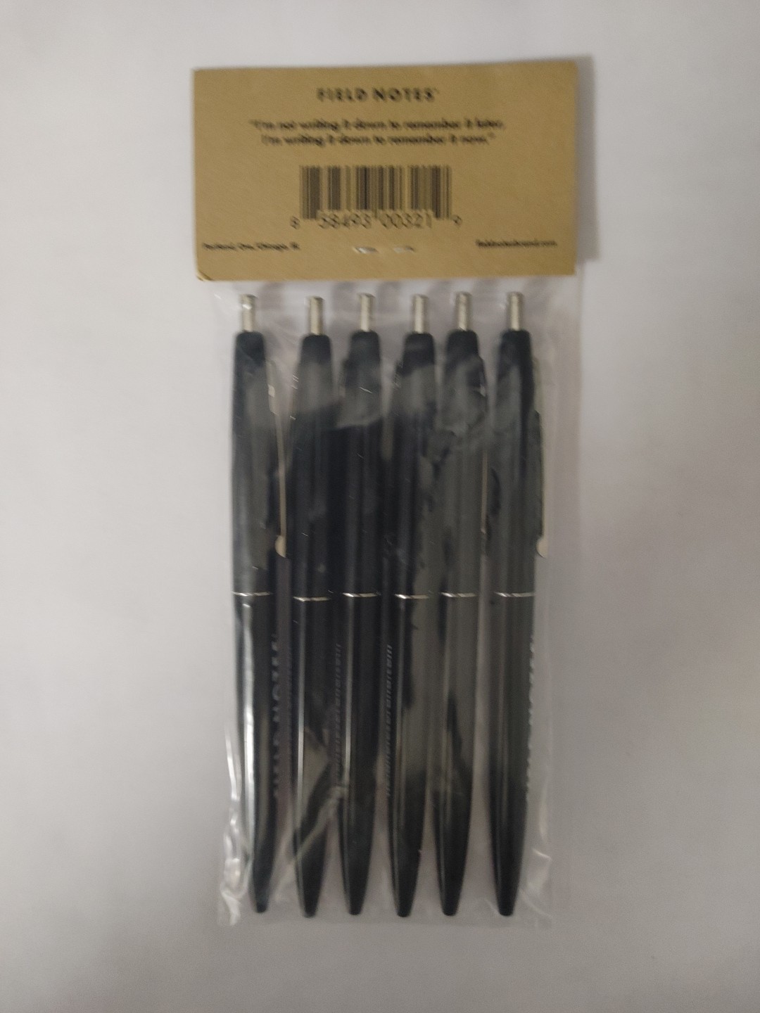 New-Field Notes Clic Pens 6-Pack – Perfect For Field Books