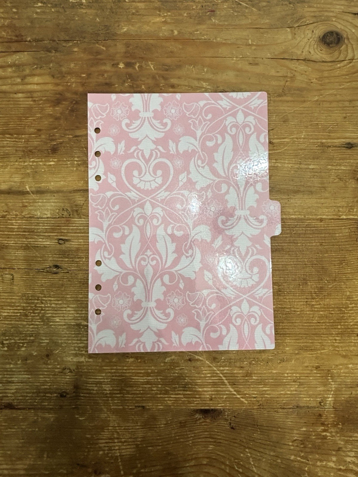 Handmade A5 Planner Tabbed Dividers; Set of 6; Double sided and Laminated